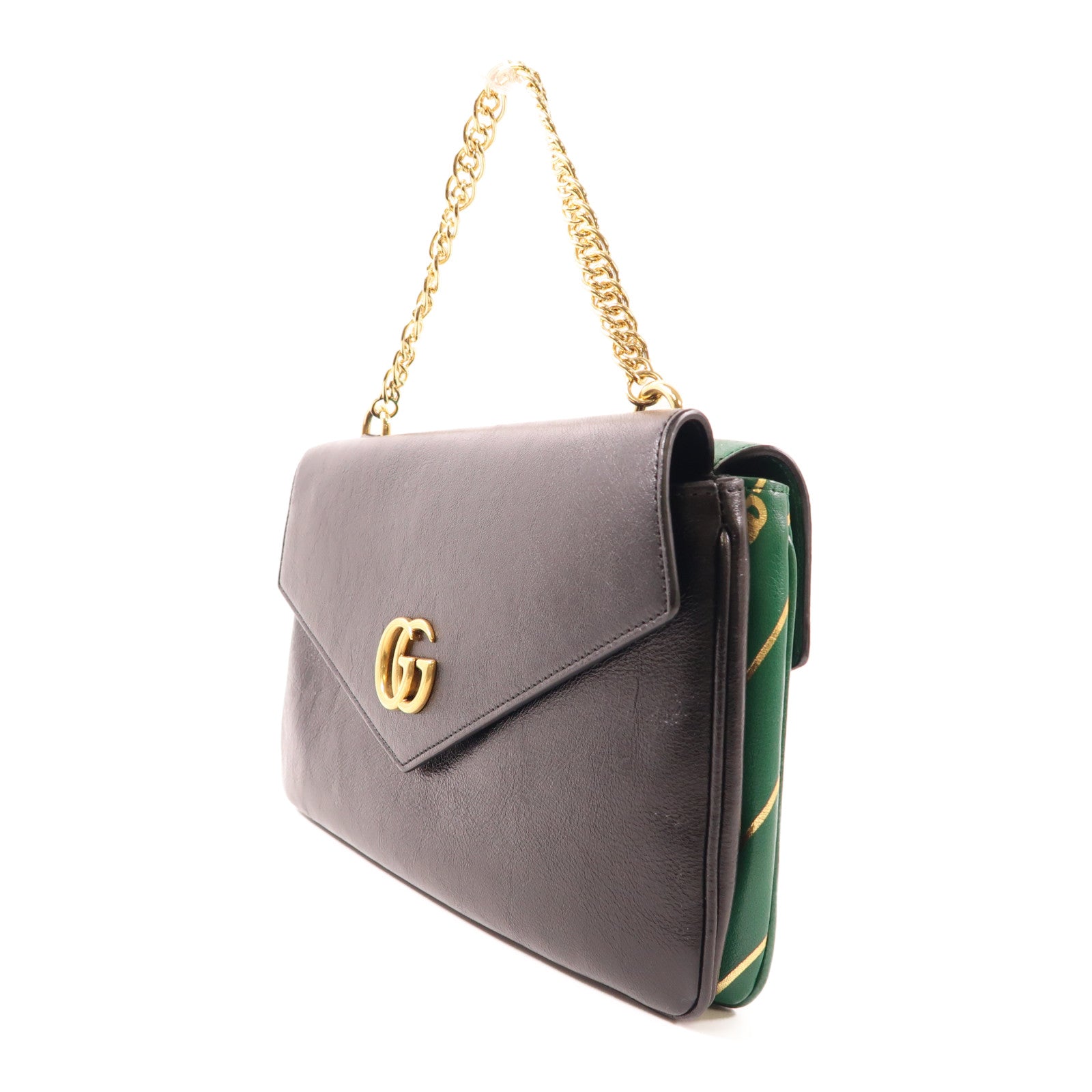 GUCCI 【激減優惠】皮革Thiara Medium金扣手挽肩背兩用袋