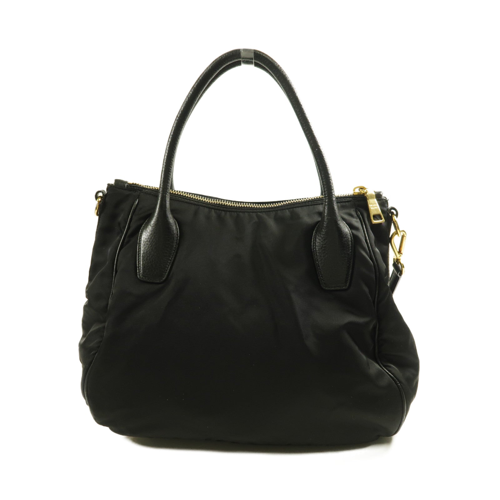 PRADA 尼龍Shoulder Bag金扣手挽肩背兩用袋