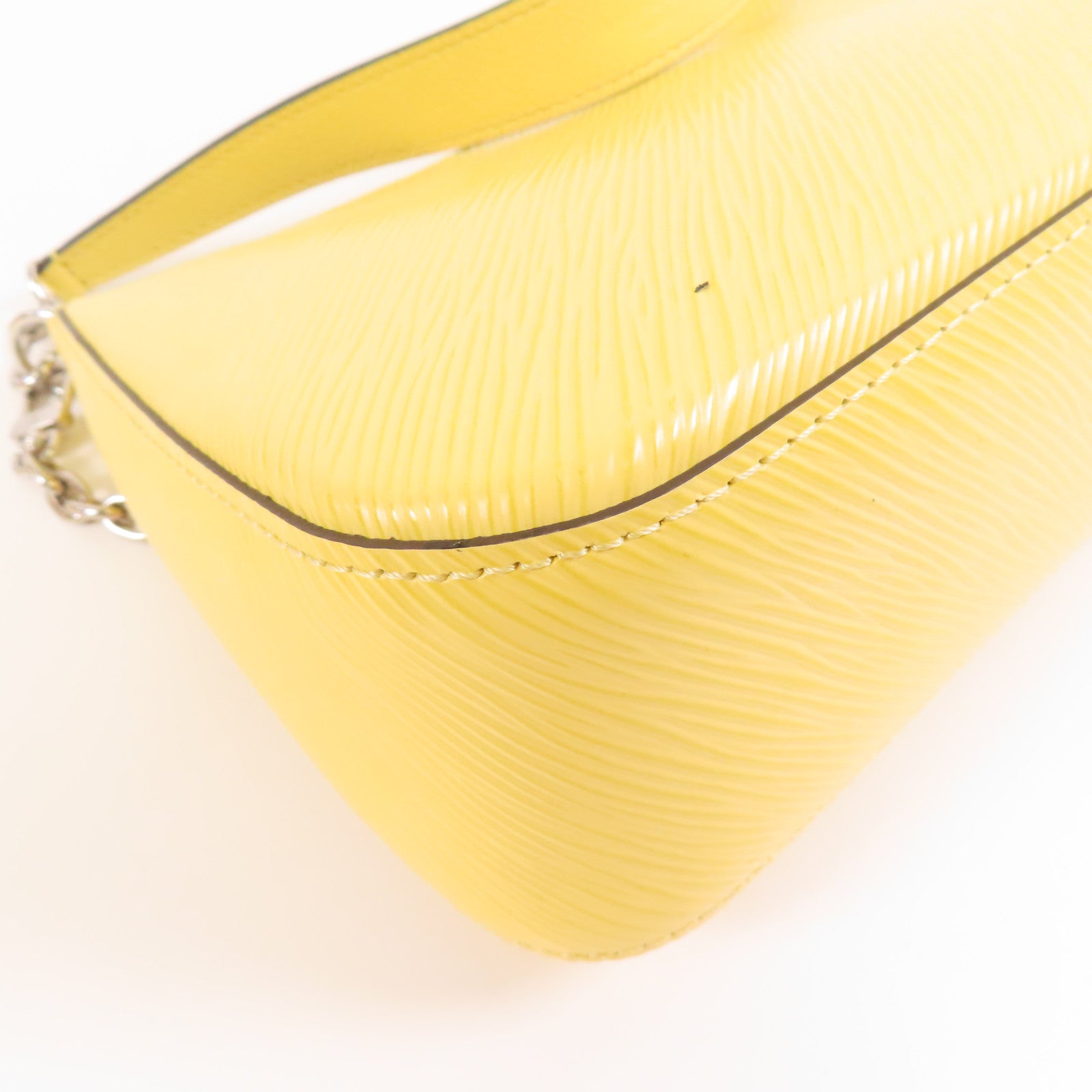 LOUIS VUITTON Epi Marelle銀扣手挽肩背兩用袋