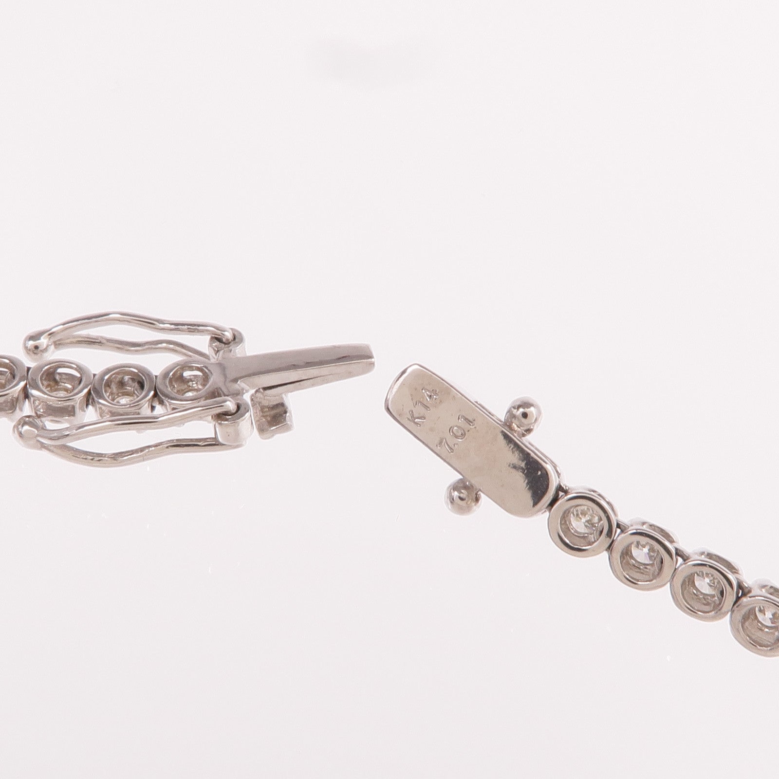 JEWELRY 14K白金Diamond Necklace鑽石項鍊