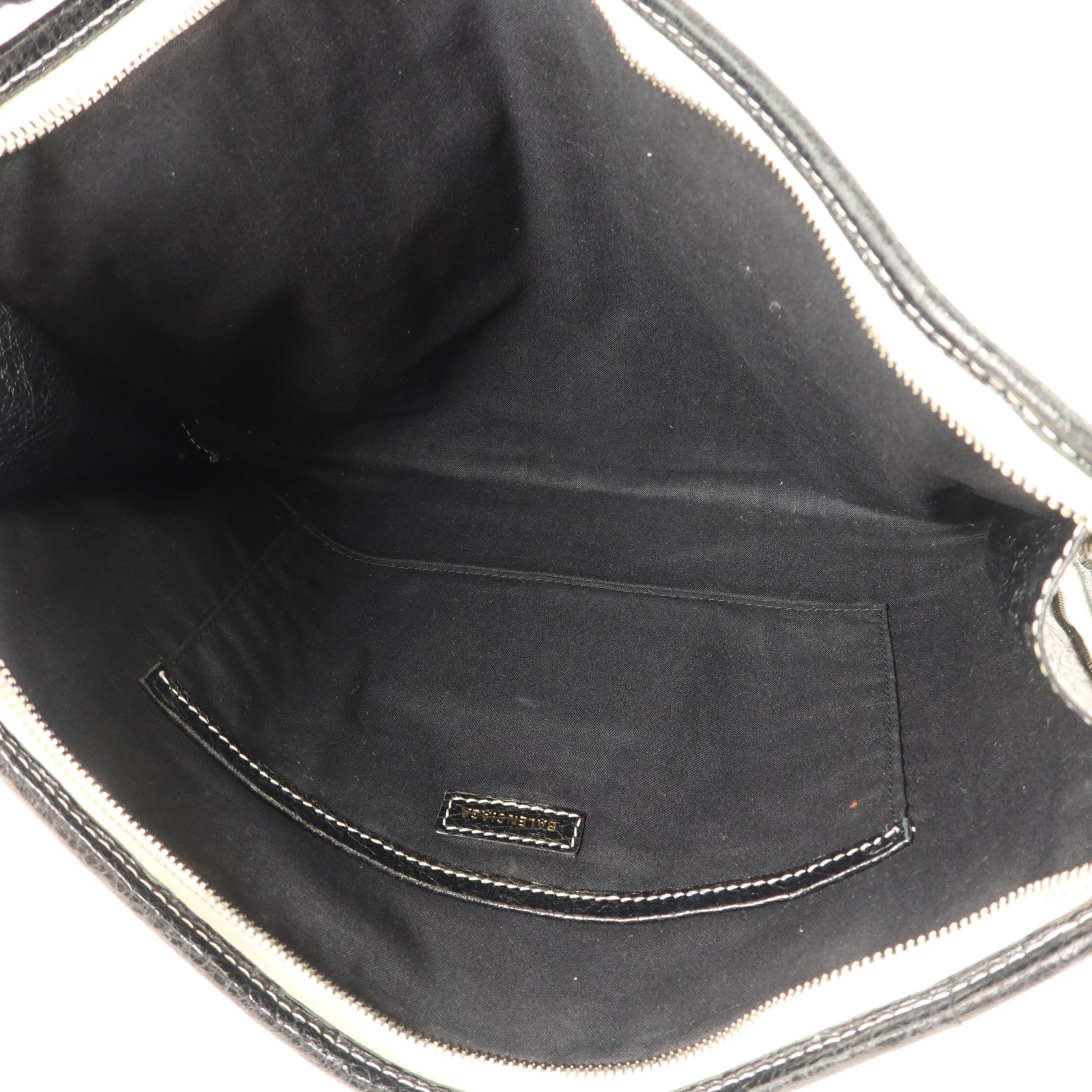 BALENCIAGA 牛皮皮革Bazar Pouch Clutch手拿包