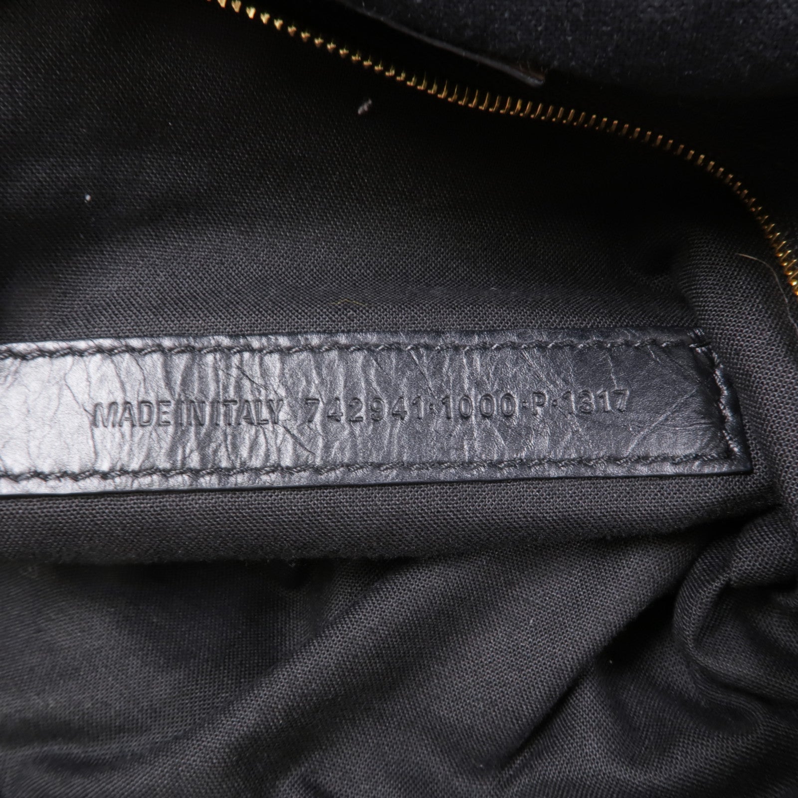 BALENCIAGA 牛皮皮革Crush Tote金扣鏈帶肩背袋