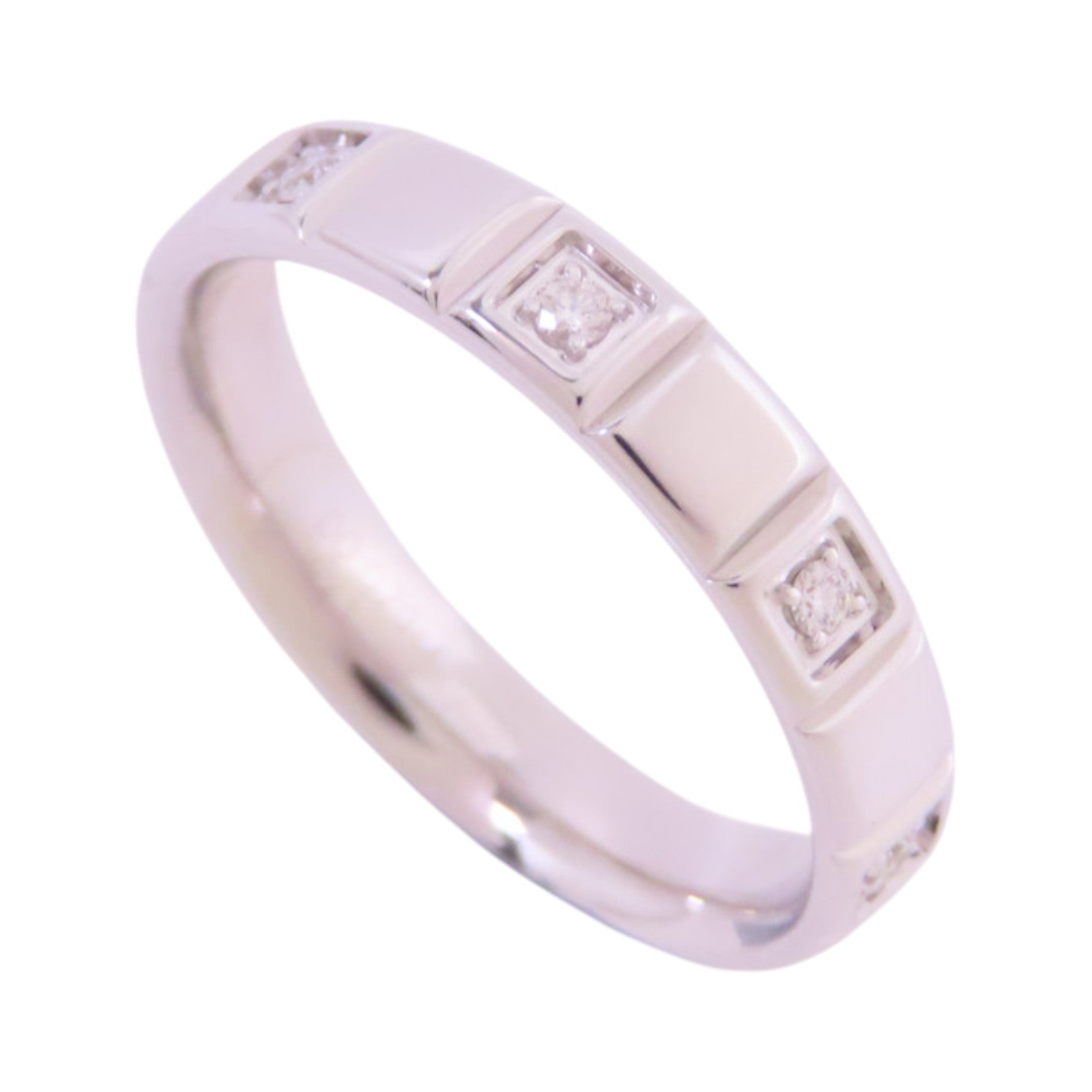 JEWELRY 【激減優惠】18K白金/鑽石Diamond Ring戒指US#3.75