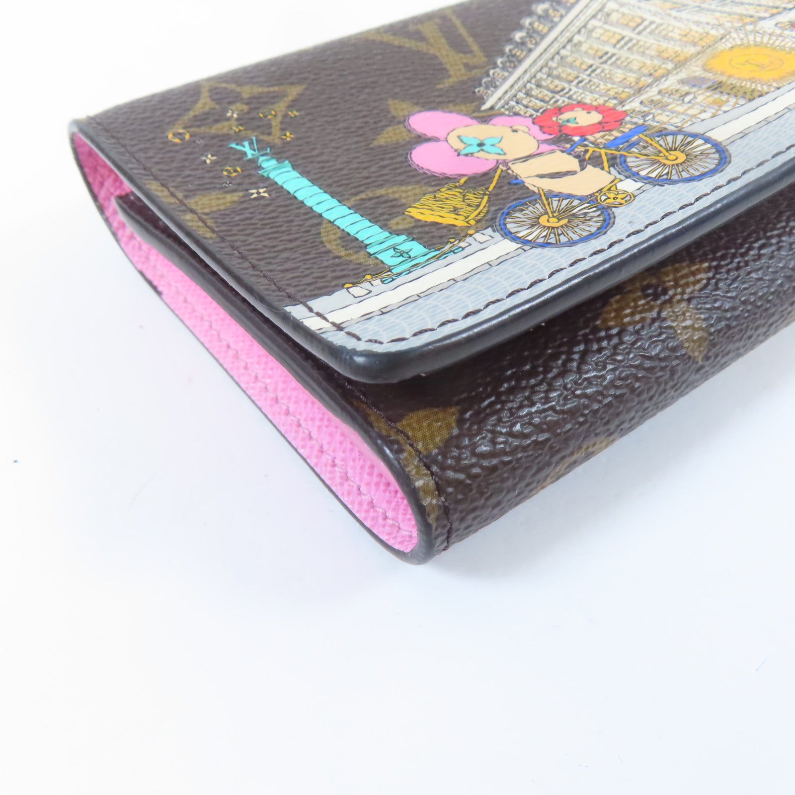 LOUIS VUITTON Monogram Portefeuille Victorine Wallet金扣錢包啡色