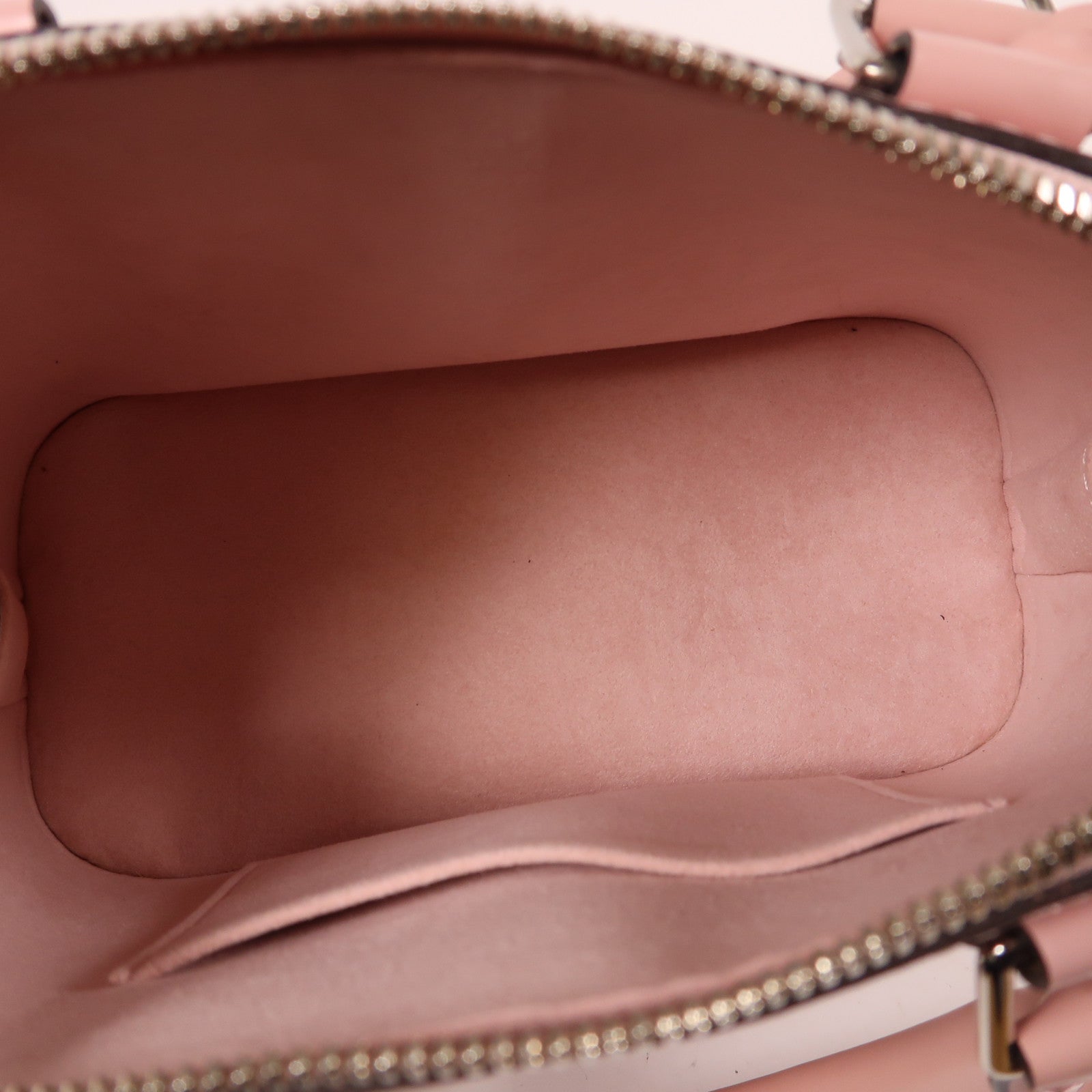 LOUIS VUITTON Epi Alma BB銀扣手挽肩背兩用袋粉紅色