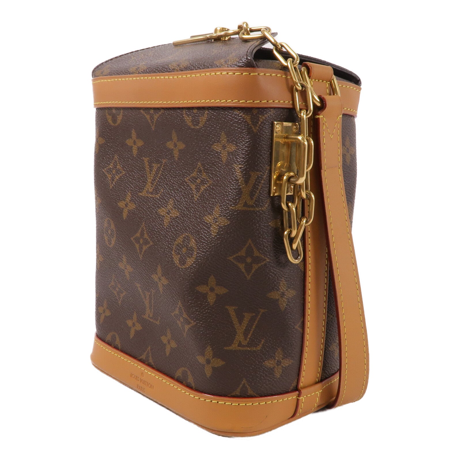 LOUIS VUITTON Monogram Milk Box肩背袋