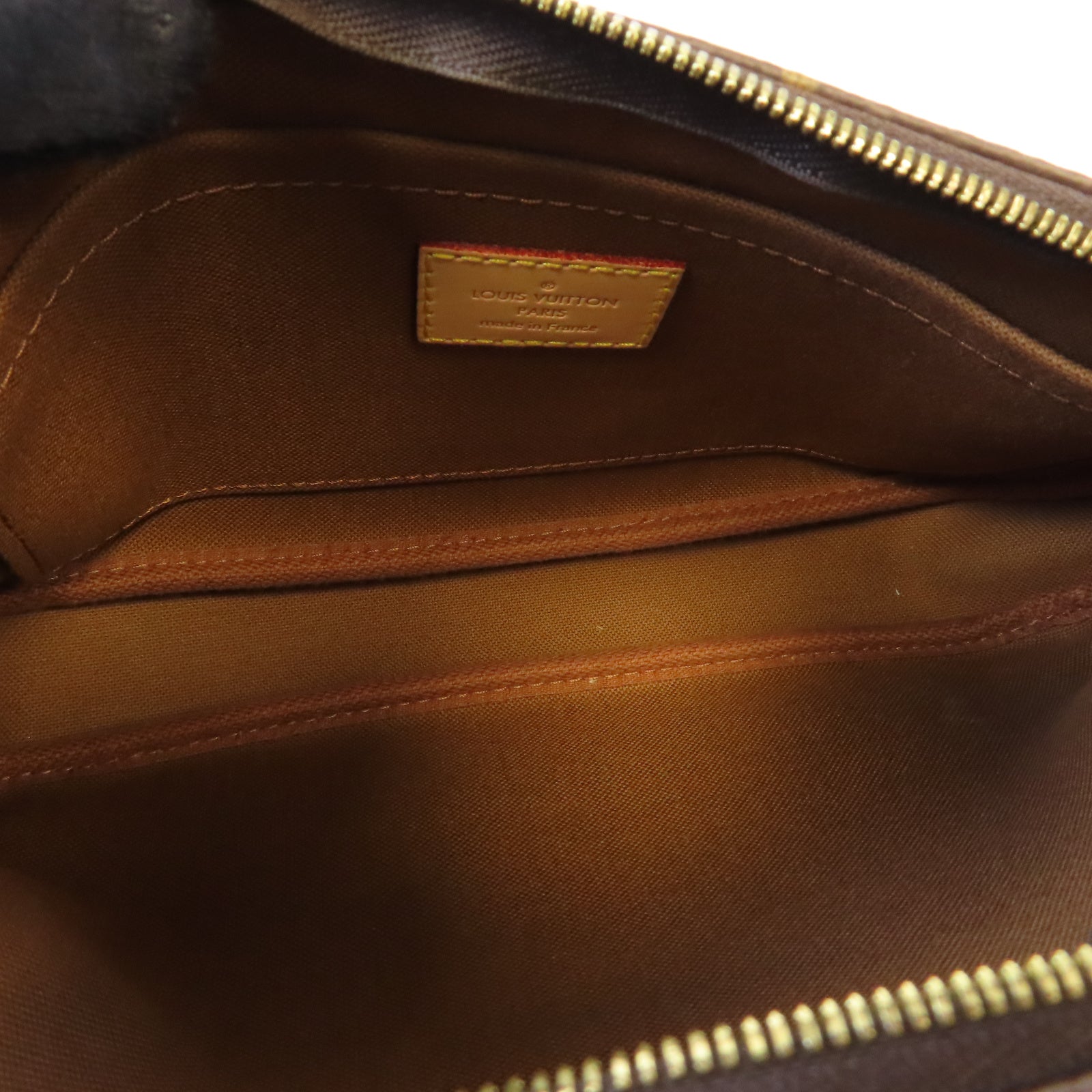 LOUIS VUITTON Monogram Multi Pochette Accessories金扣鏈帶手挽肩背兩用袋啡色/粉紅色