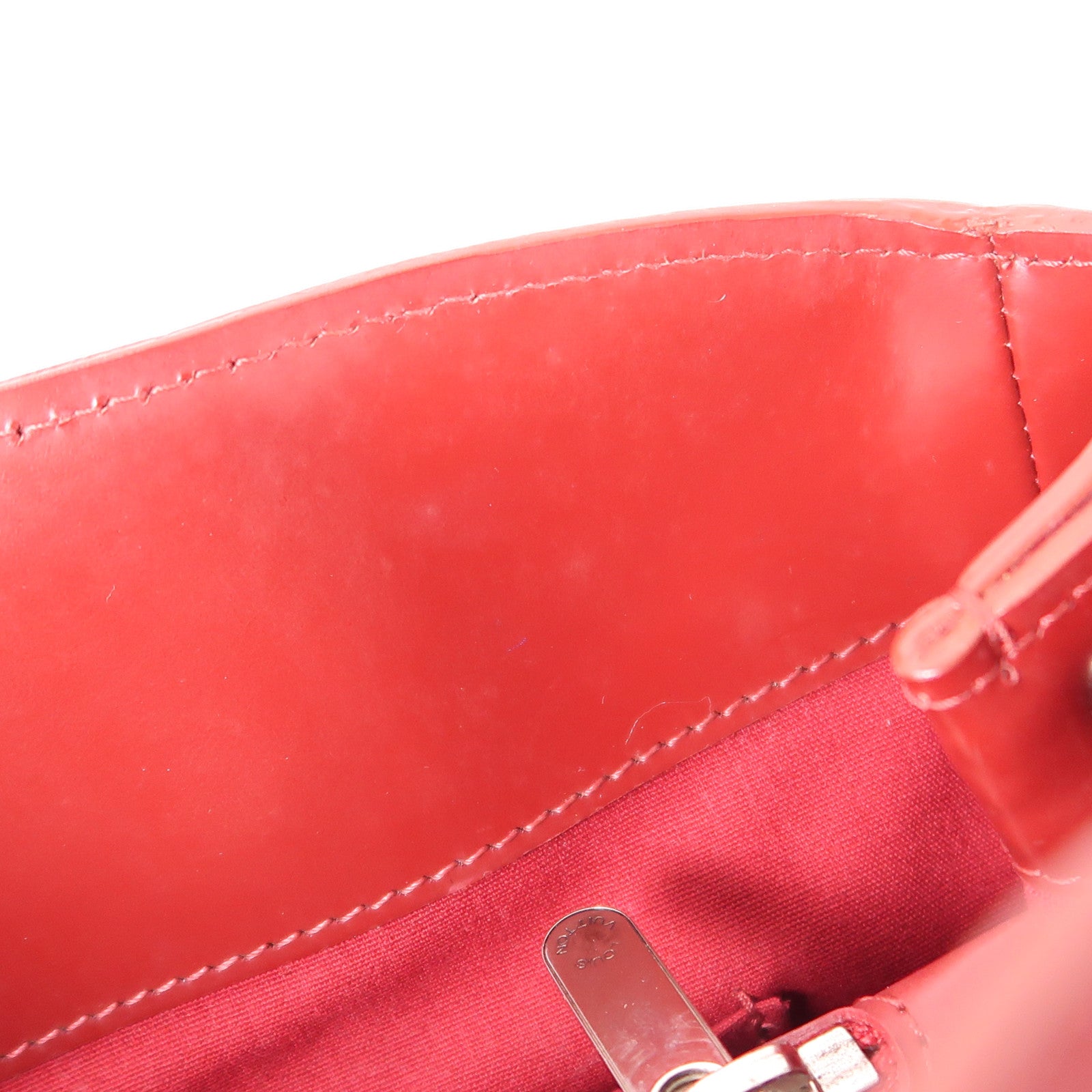 LOUIS VUITTON LV SHW Passy PM Handbag M5926M Epi Leather Red
