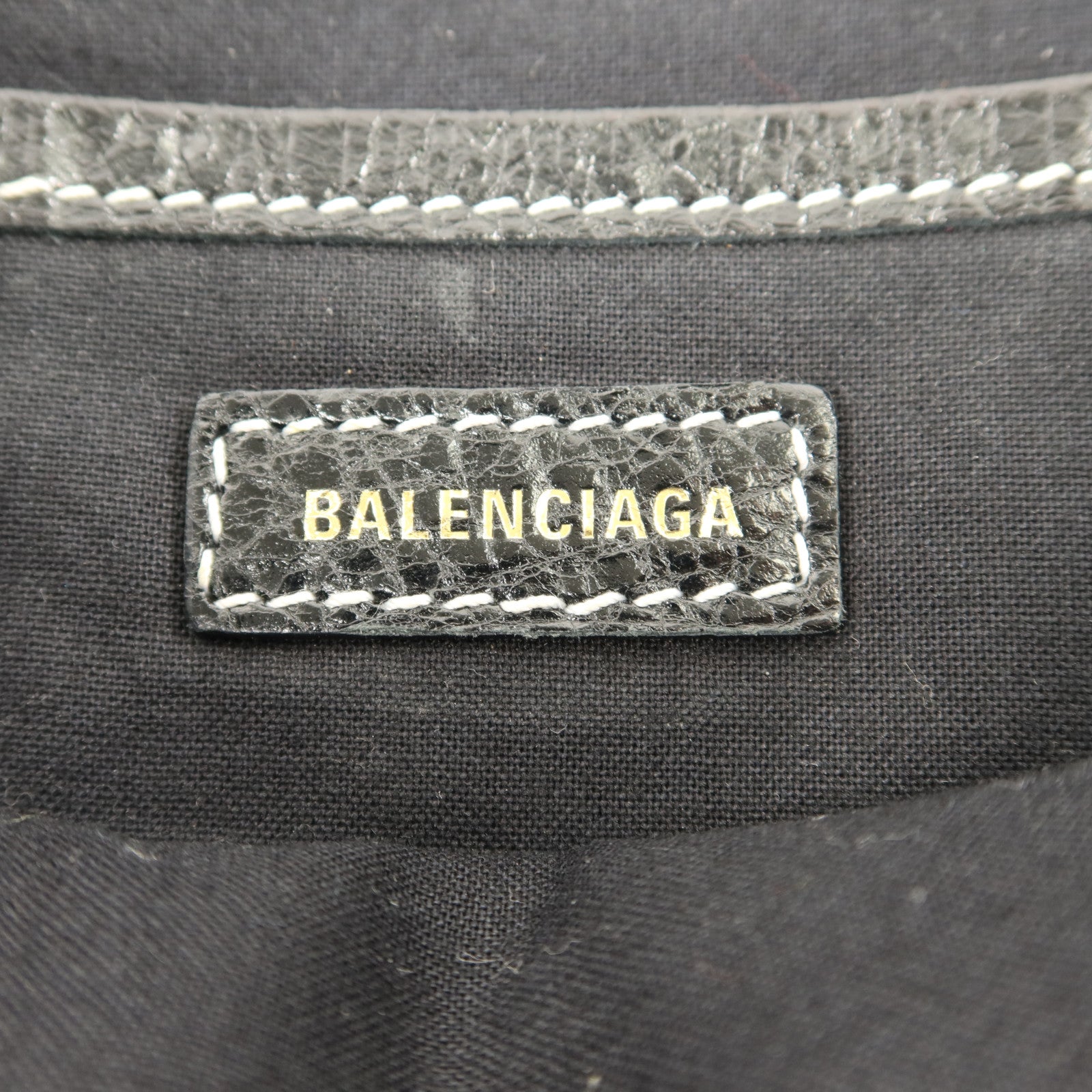 BALENCIAGA 牛皮皮革Bazar Pouch Clutch手拿包