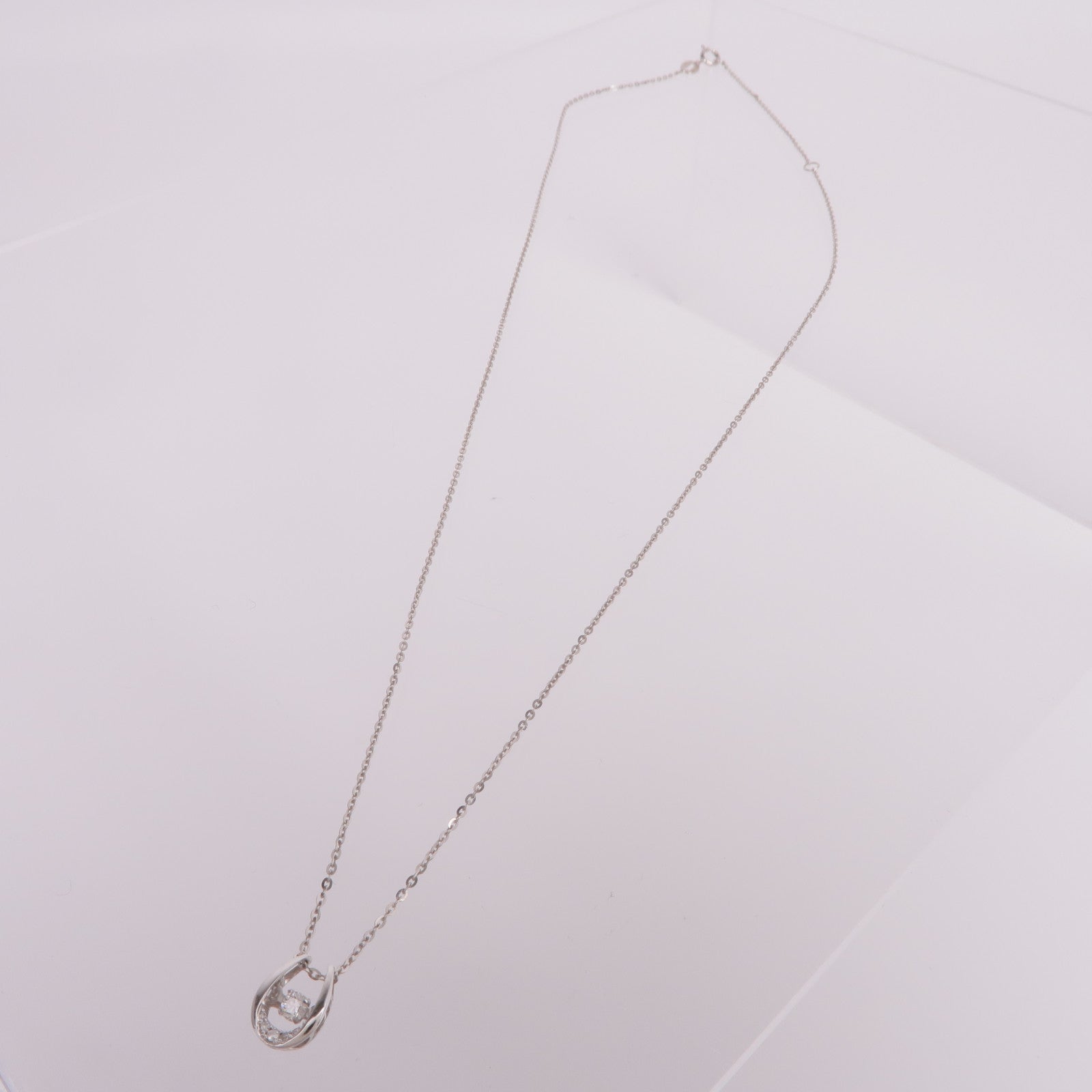 JEWELRY 18K白金Diamond Necklace鑽石項鍊