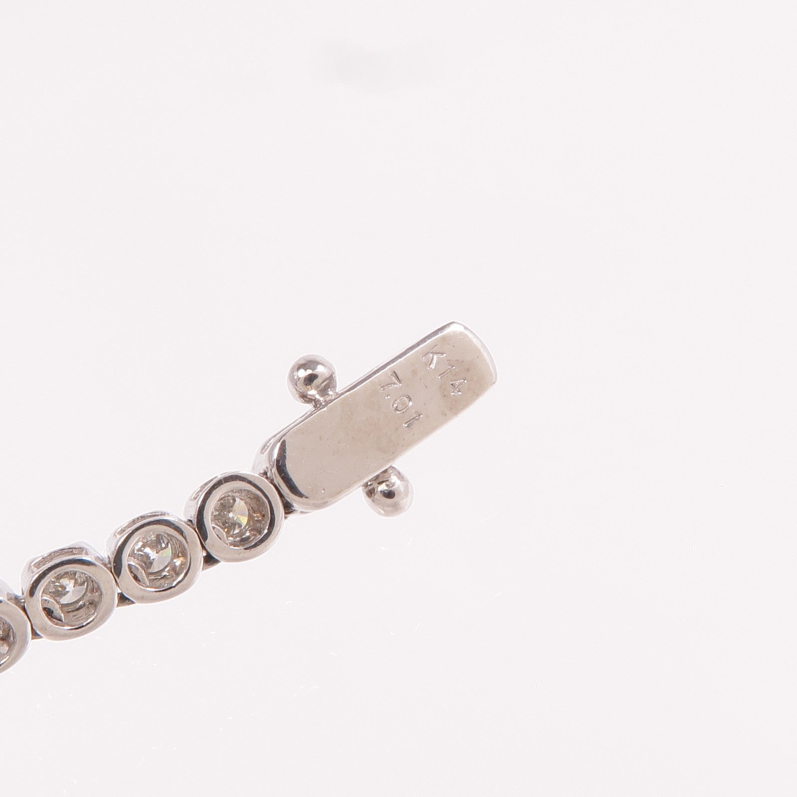 JEWELRY 14K白金Diamond Necklace鑽石項鍊