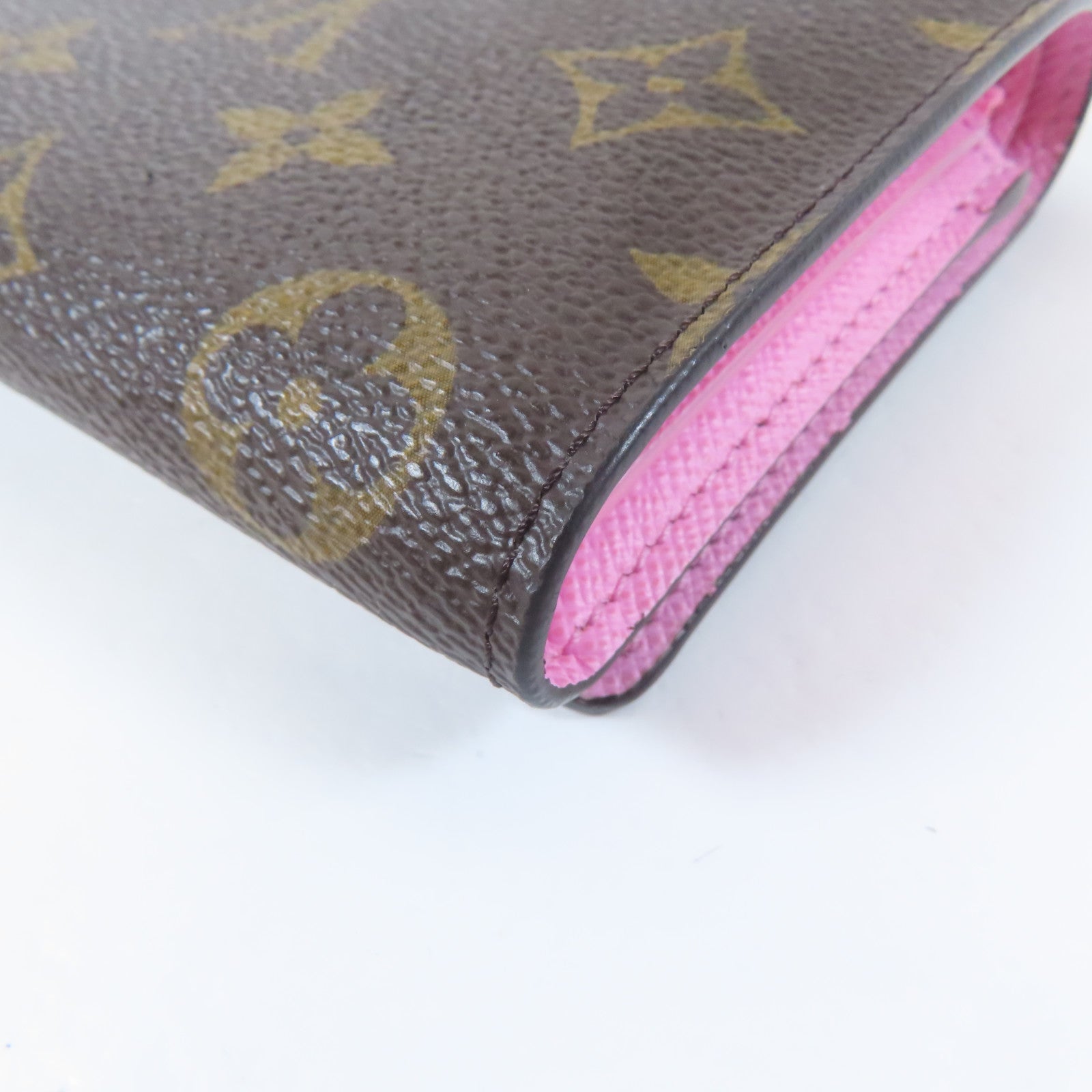 LOUIS VUITTON Monogram Portefeuille Victorine Wallet金扣錢包啡色