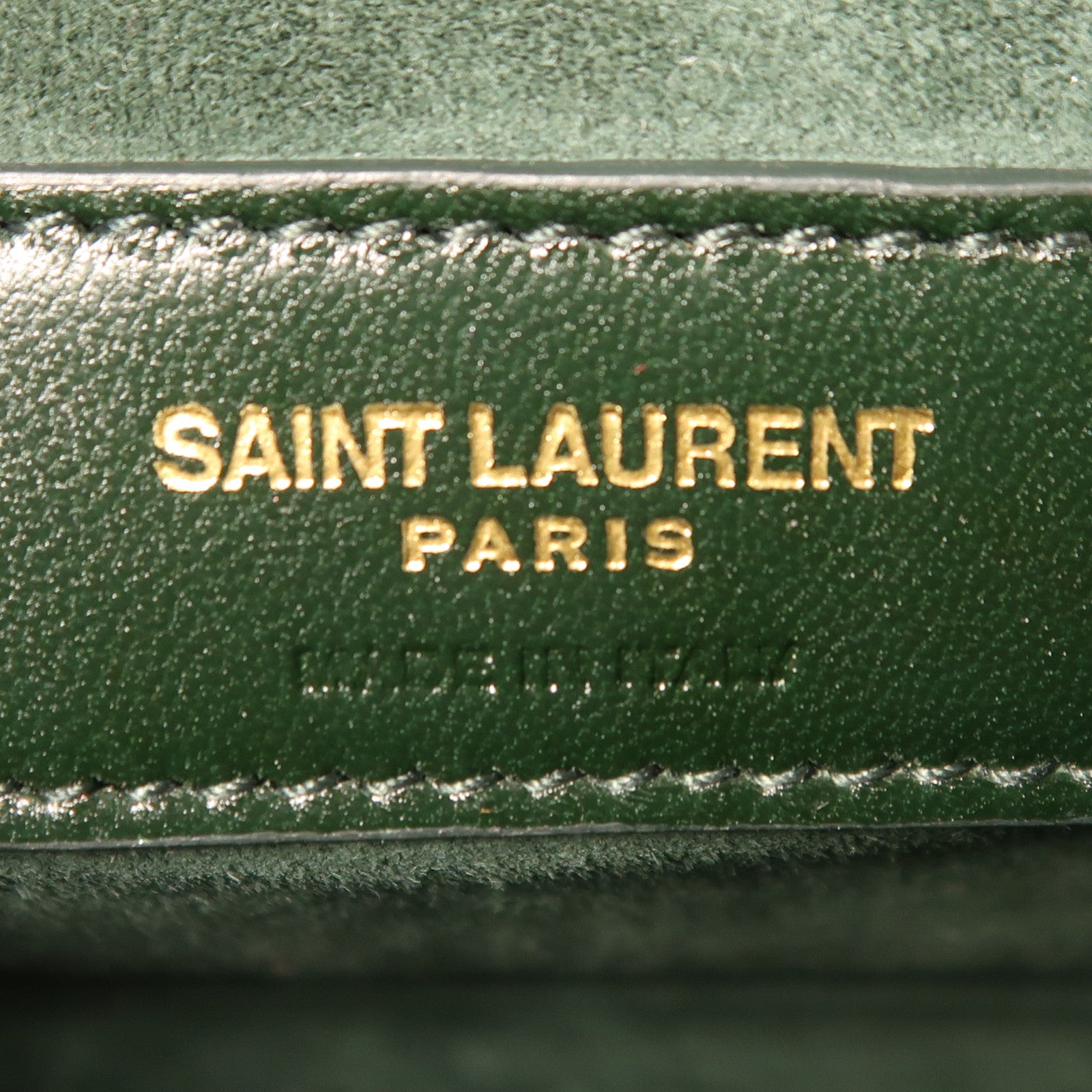 SAINT LAURENT 牛皮皮革Sunset Medium金扣鏈帶肩背袋