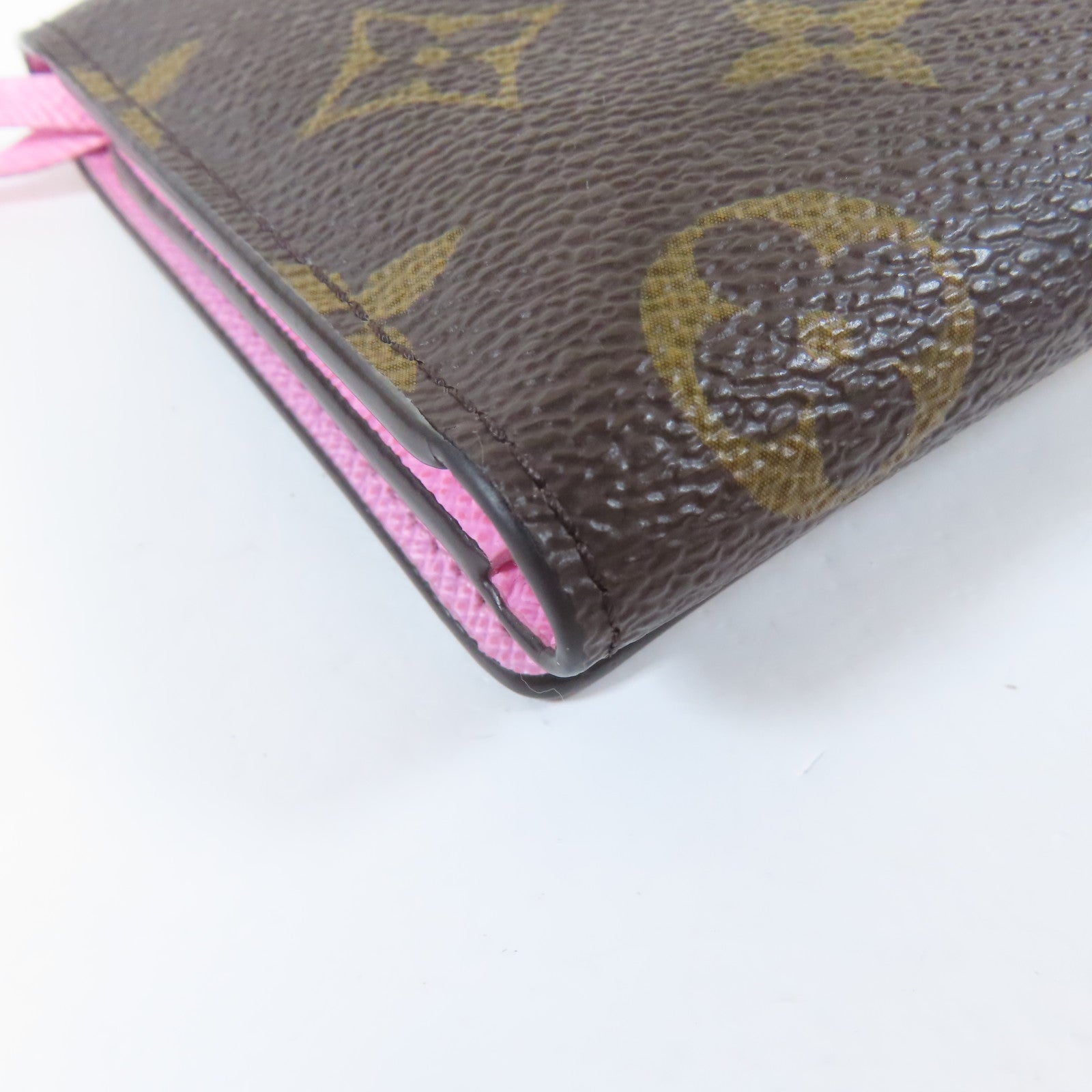 LOUIS VUITTON Monogram Portefeuille Victorine Wallet金扣錢包啡色