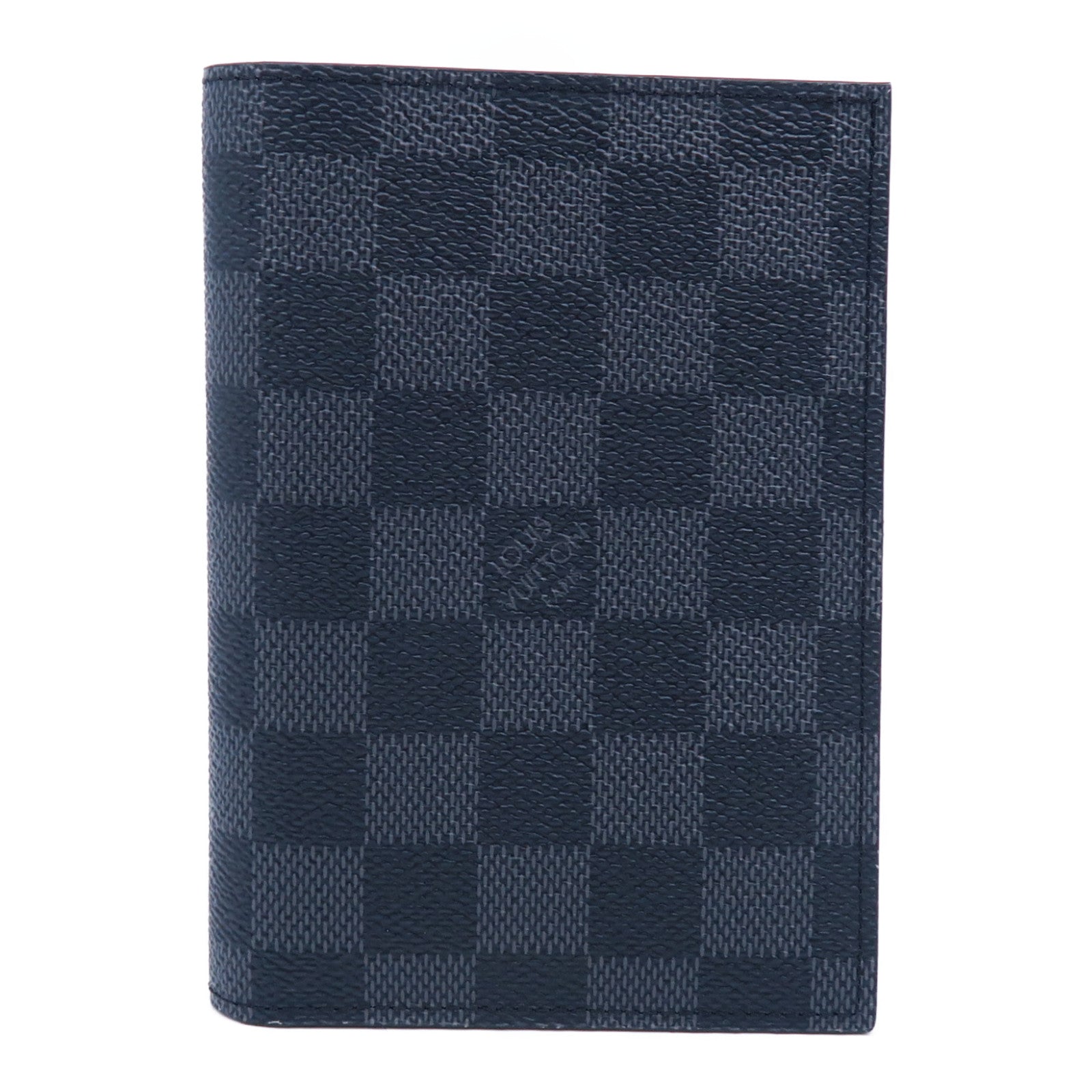 LOUIS VUITTON 【激減優惠】Damier Graphite Passport Case護照套黑色/灰色