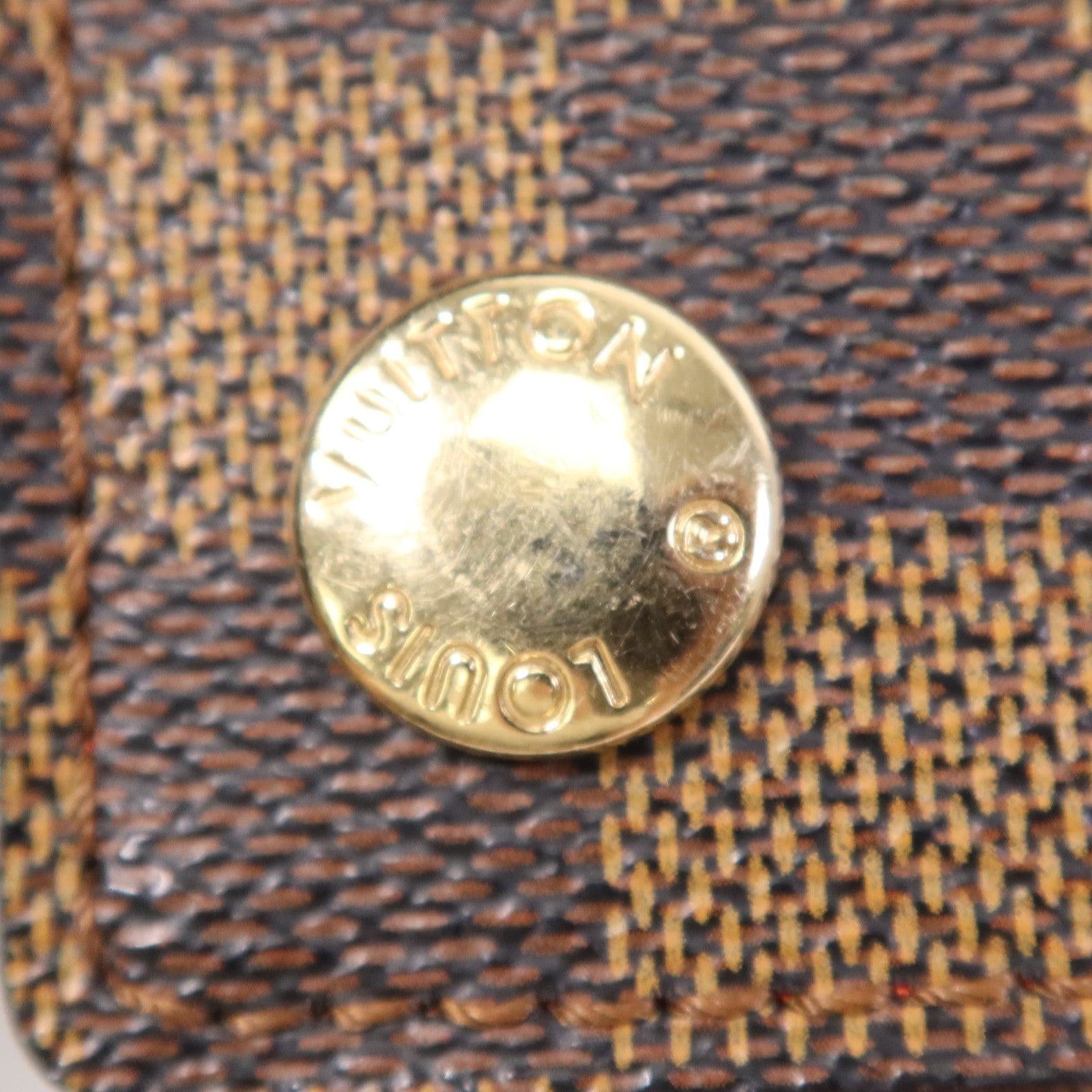 LOUIS VUITTON Damier Portobello金扣肩背袋