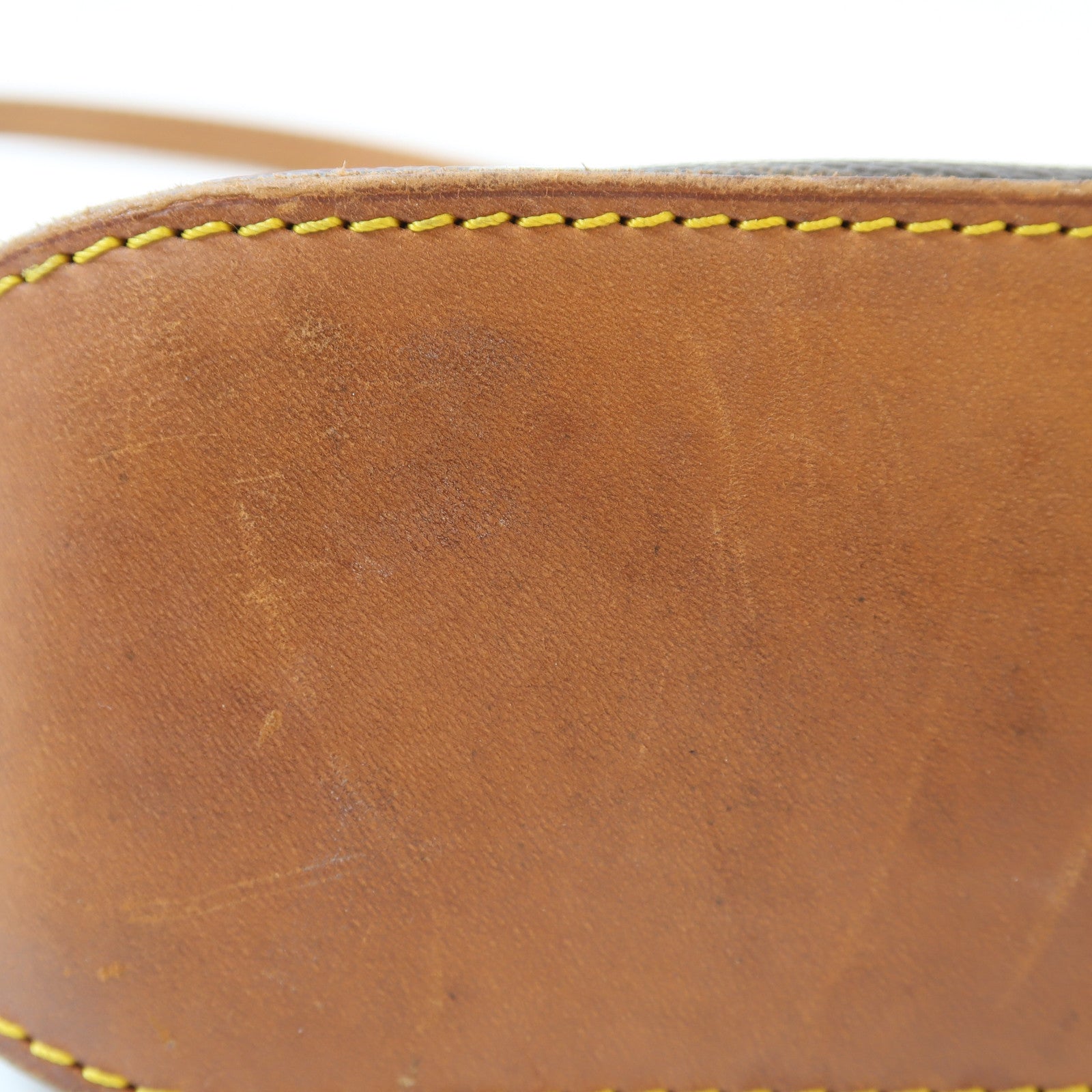 LOUIS VUITTON Monogram Trotteur金扣肩背袋啡色