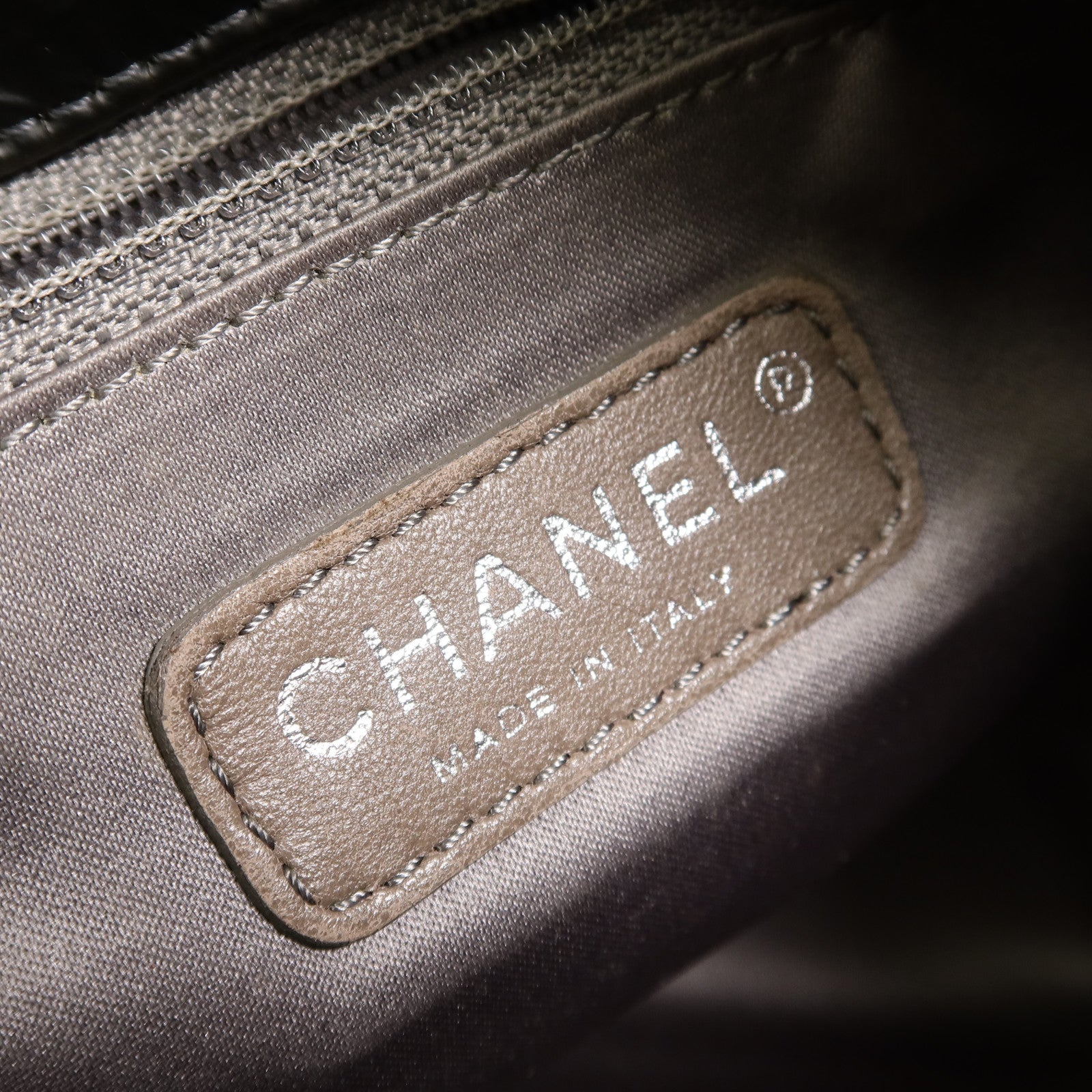 CHANEL 牛皮皮革Shoulder Bag鏈帶肩背袋