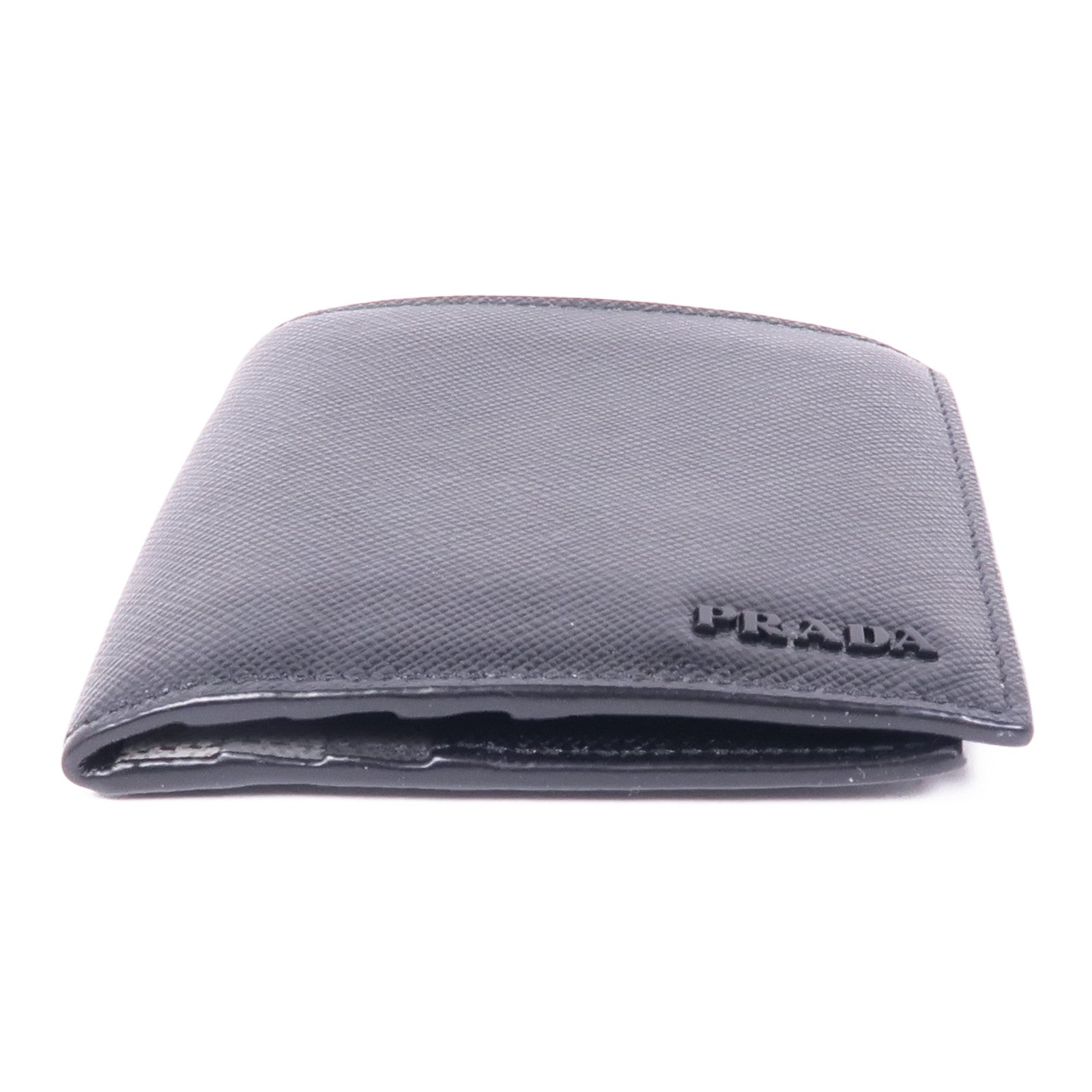 PRADA Saffiano Multic皮革Bifold Wallet錢包