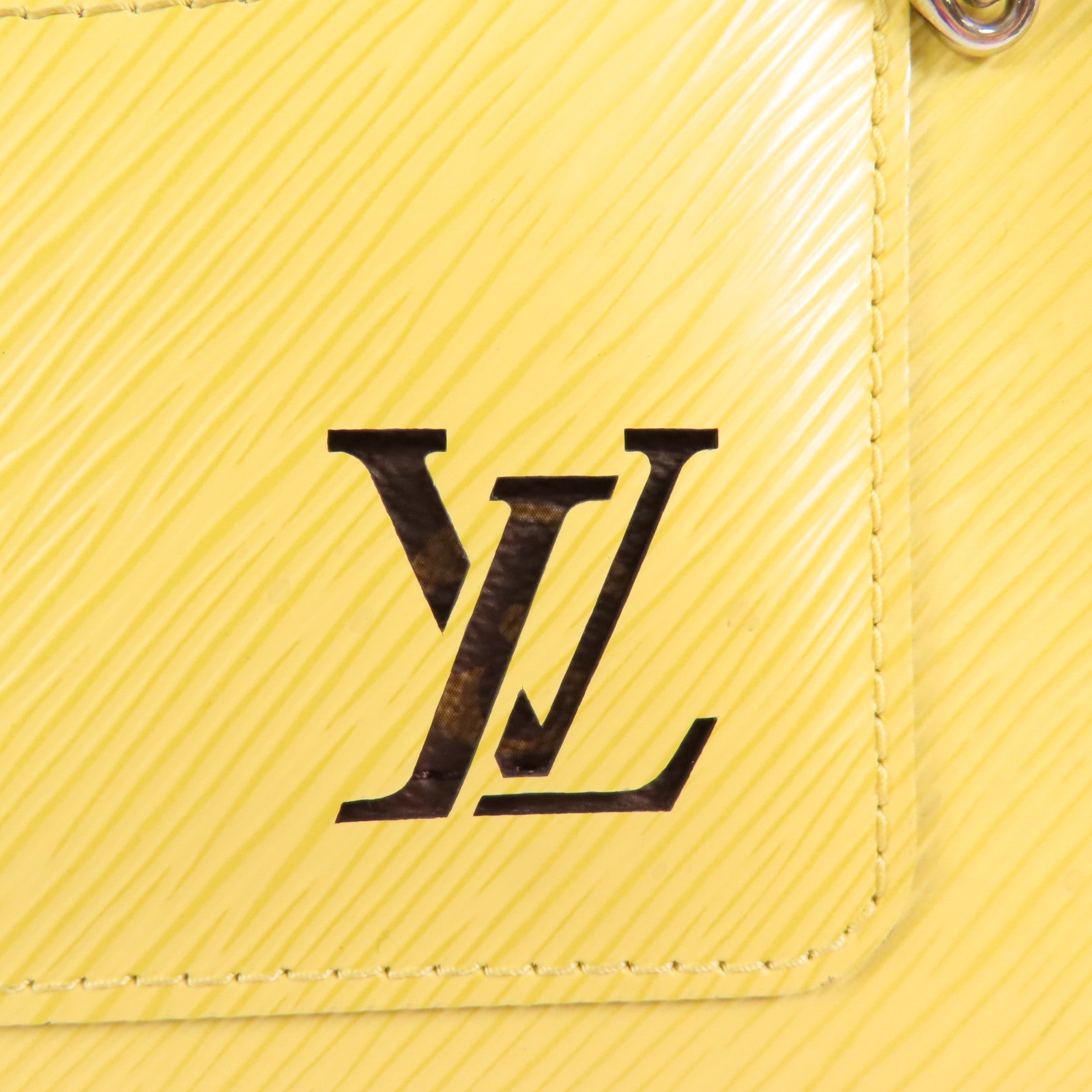 LOUIS VUITTON Epi Marelle銀扣手挽肩背兩用袋