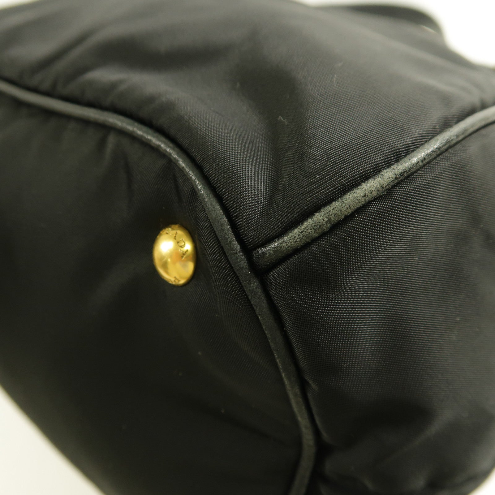 PRADA 尼龍Shoulder Bag金扣手挽肩背兩用袋