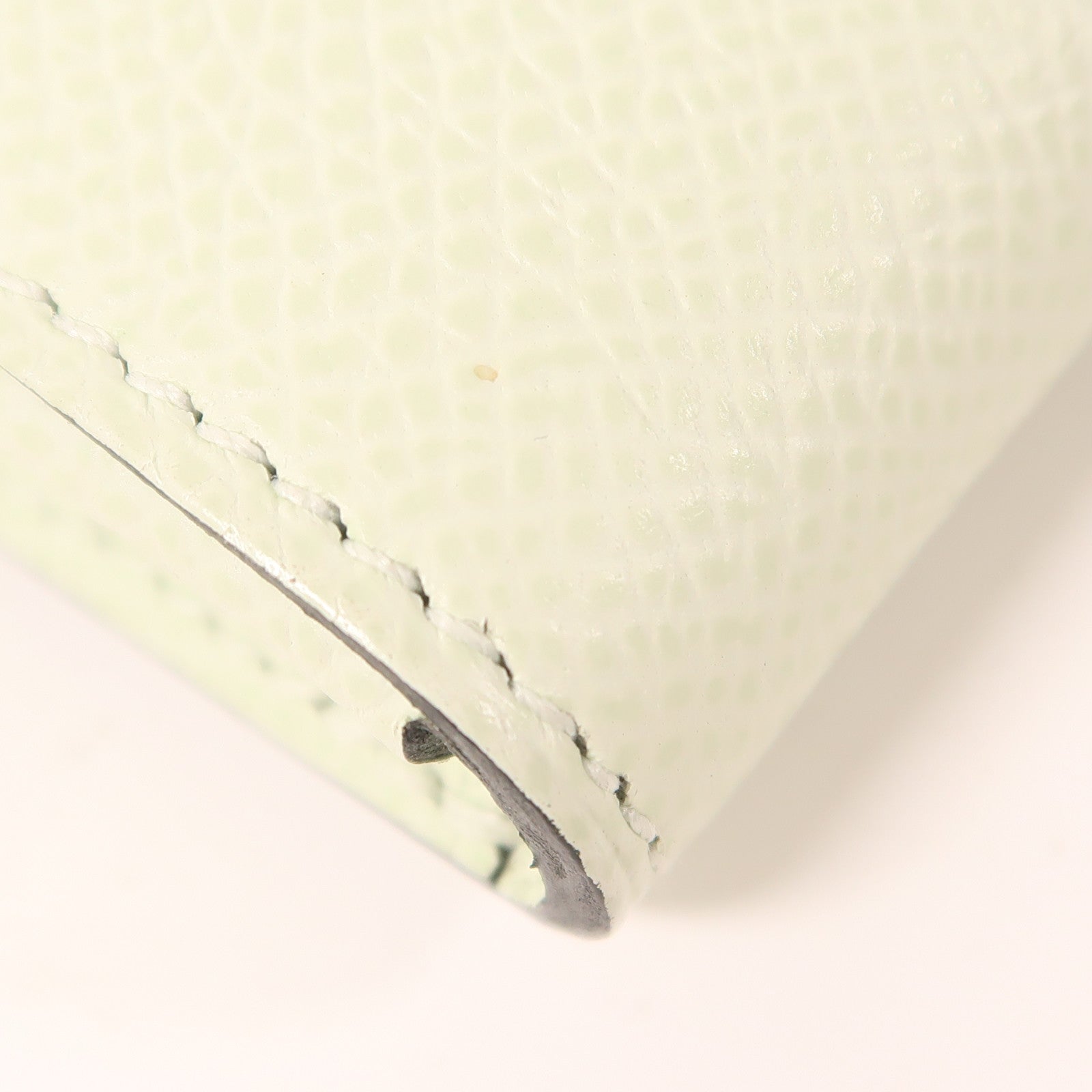 HERMES Epsom皮革Maillon To Go銀扣肩背袋Vert Fizz