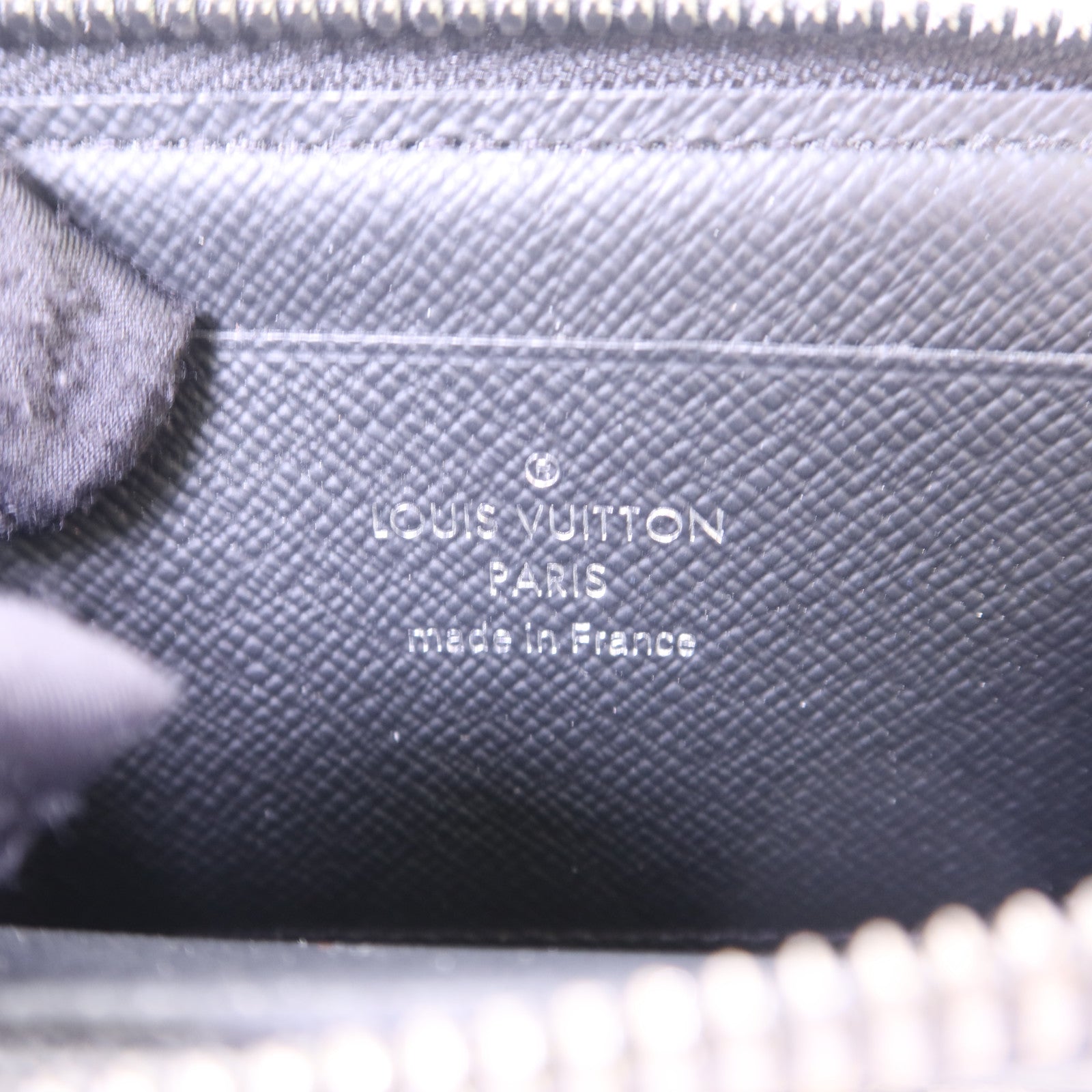 LOUIS VUITTON Monogram Eclipse Porte Monnaie Jour銀扣零錢包