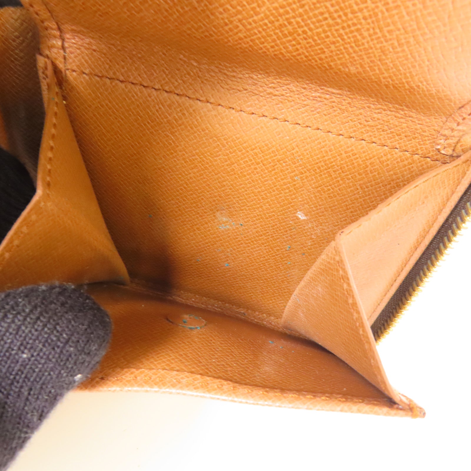 LOUIS VUITTON Monogram Organizer De Voyage金扣長錢包