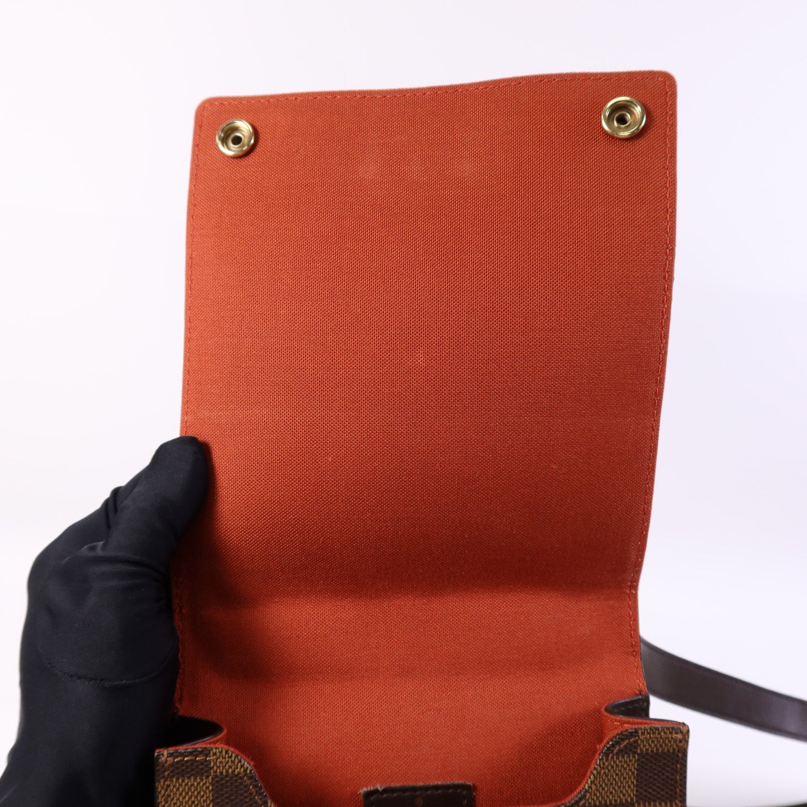 LOUIS VUITTON Damier Portobello金扣肩背袋