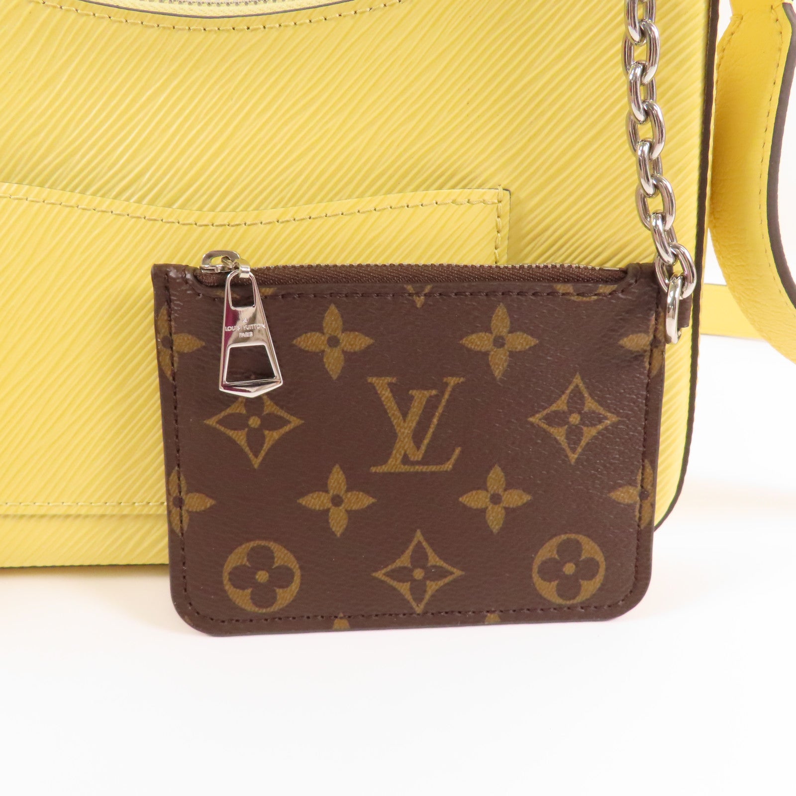 LOUIS VUITTON Epi Marelle銀扣手挽肩背兩用袋