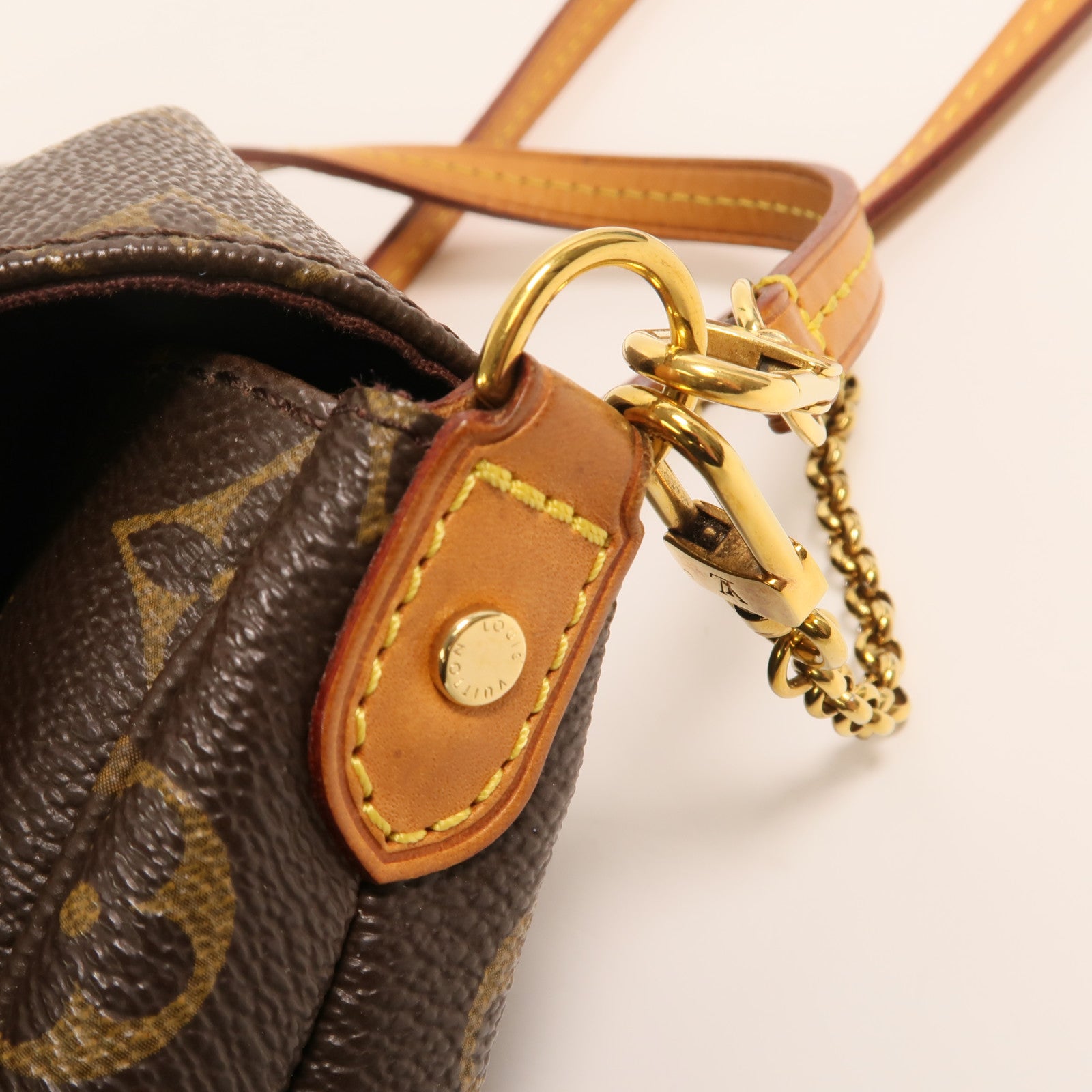 LOUIS VUITTON Monogram Favorite MM金扣手挽肩背兩用袋