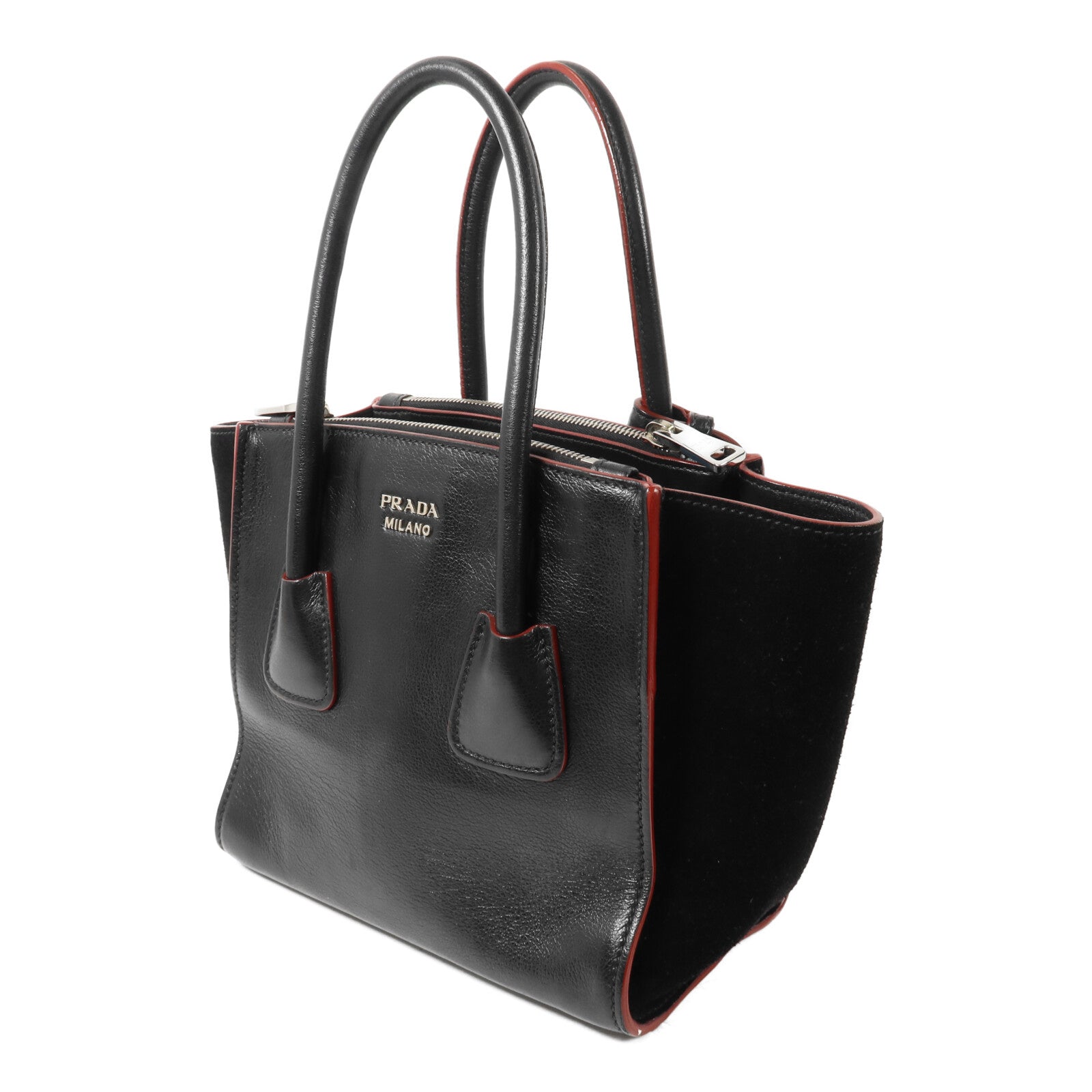 PRADA 牛皮皮革Tote Bag手挽袋