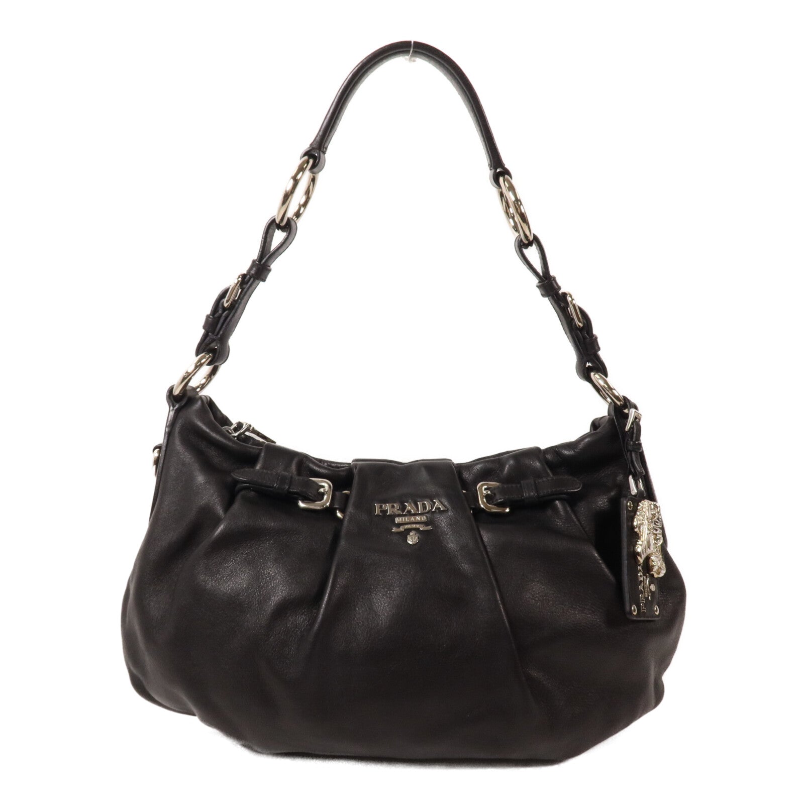 PRADA 牛皮皮革Shoulder Bag肩背袋