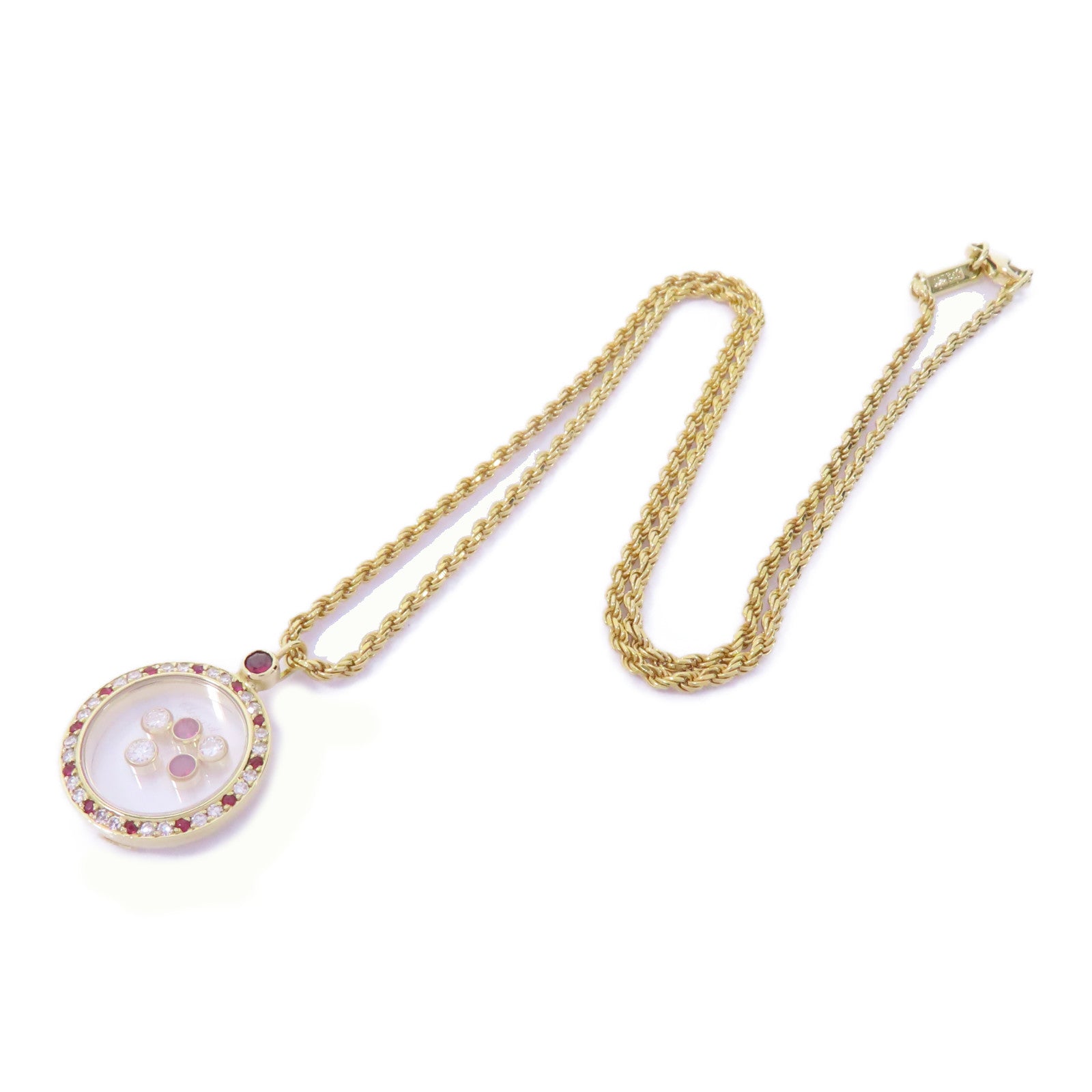 Chopard 18K黃金Diamond Necklace鑽石項鍊