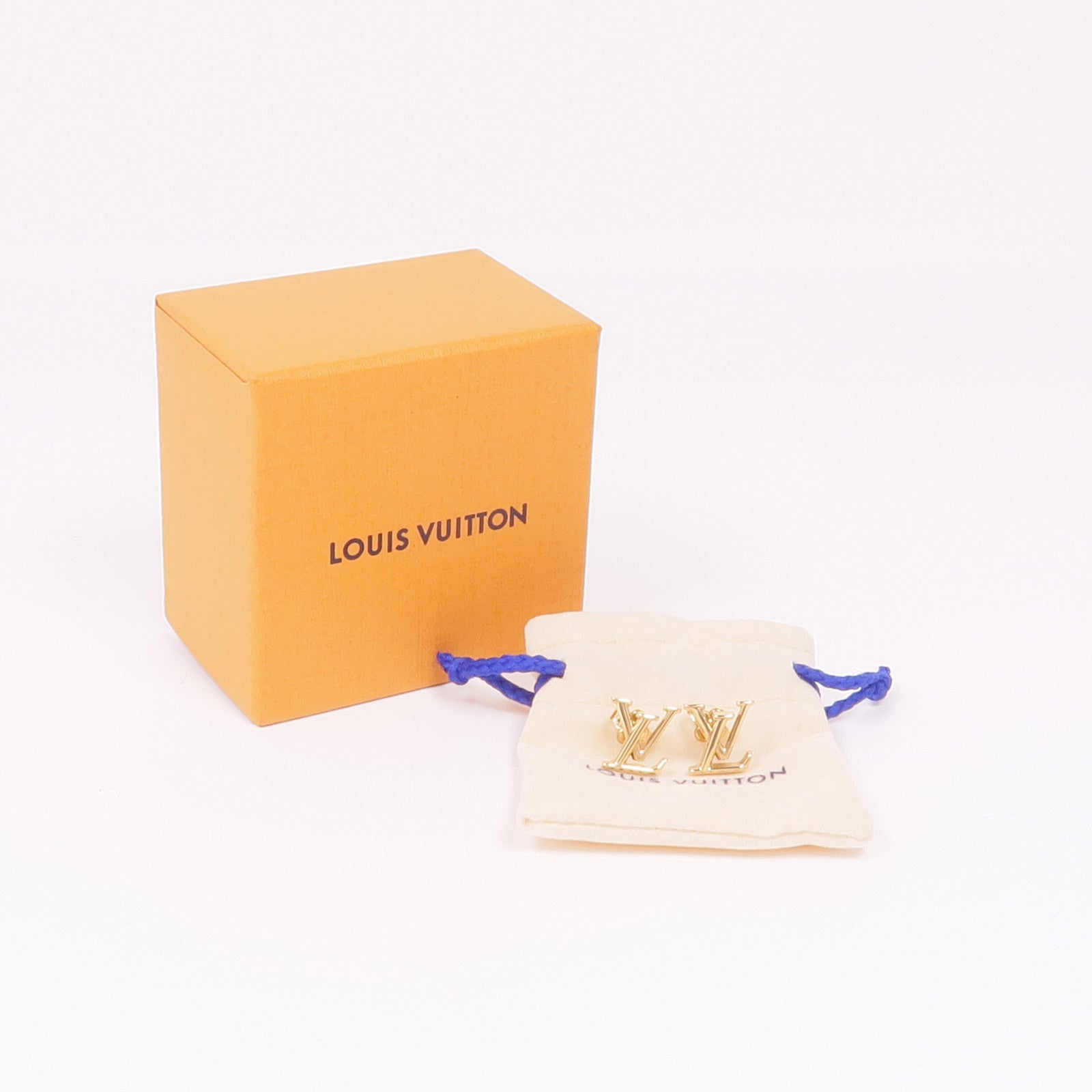 LOUIS VUITTON 金屬LV Iconic Earrings耳環