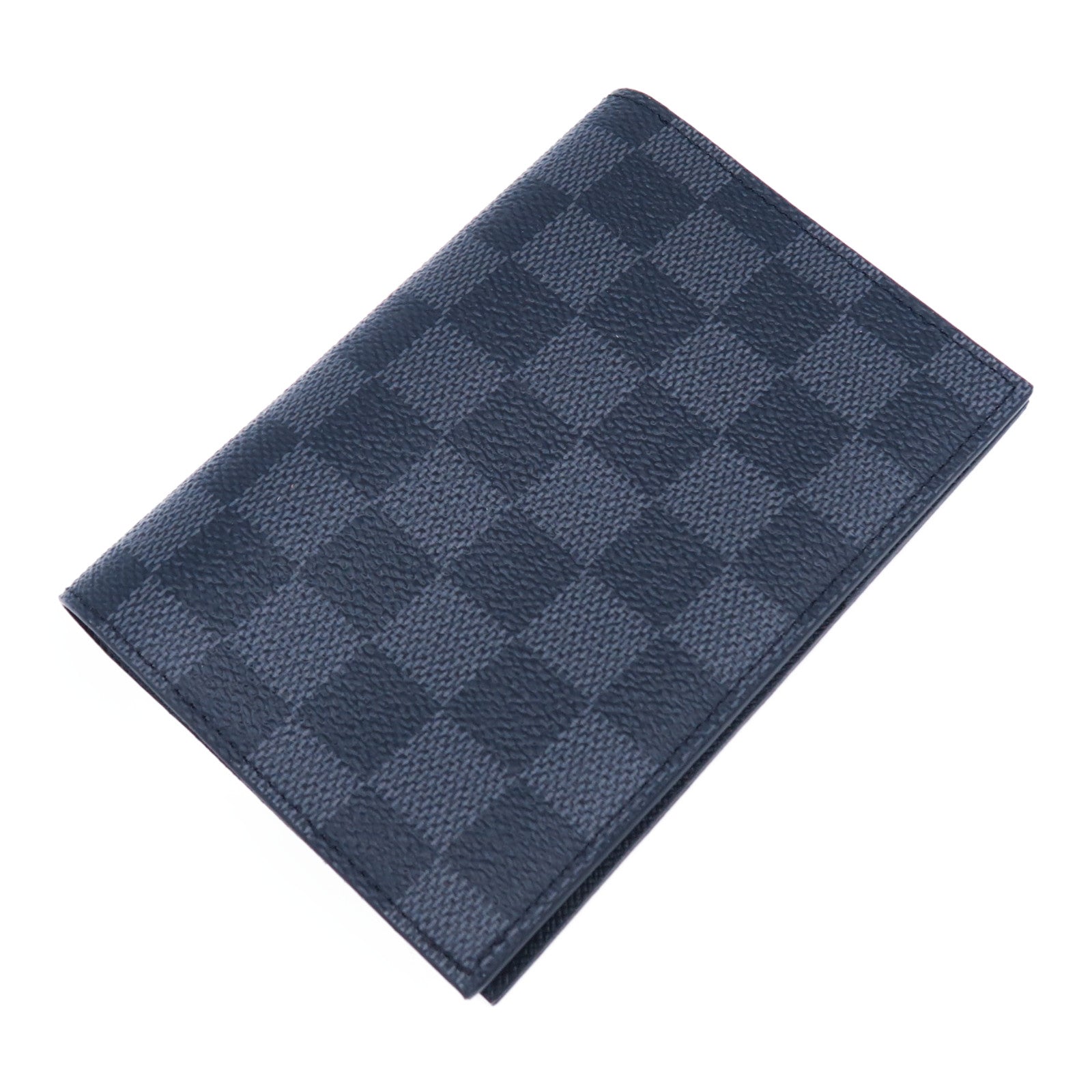 LOUIS VUITTON 【激減優惠】Damier Graphite Passport Case護照套黑色/灰色