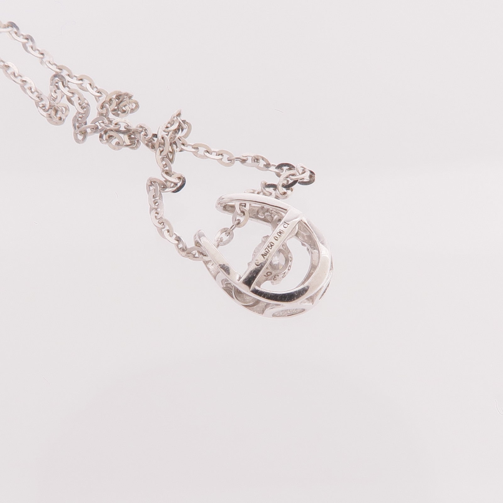 JEWELRY 18K白金Diamond Necklace鑽石項鍊