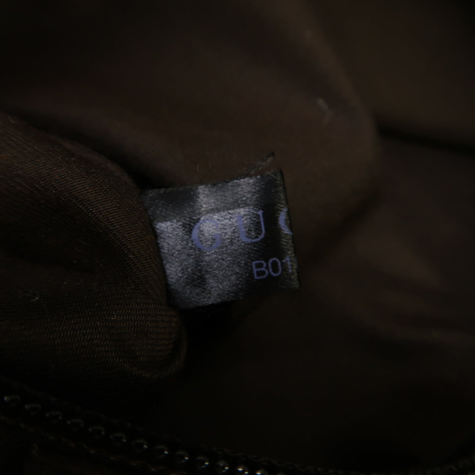 GUCCI 帆布Boston Bag波士顿包棕色