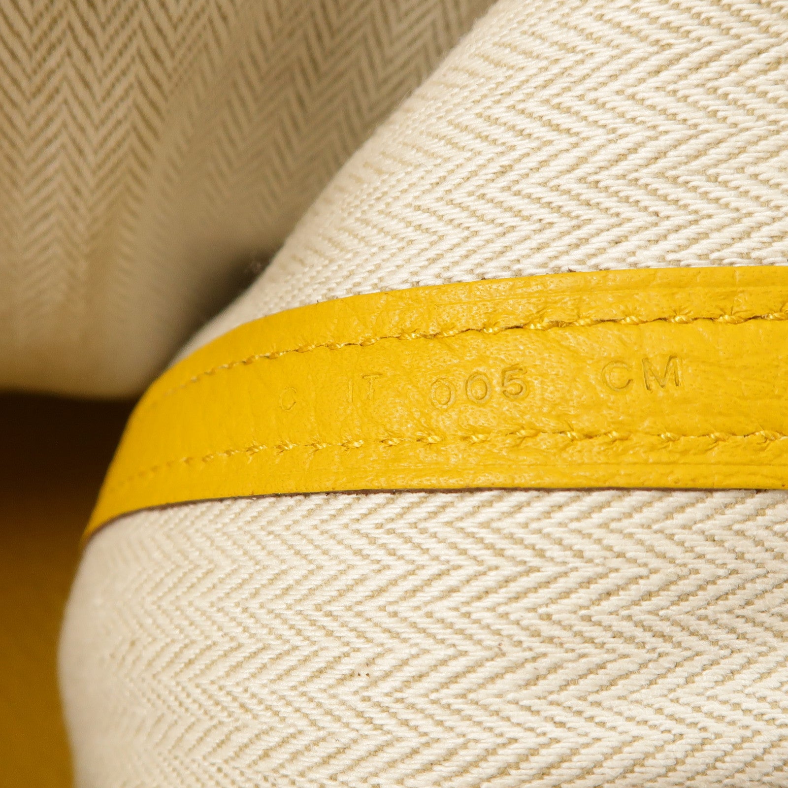 HERMES Negonda皮革Garden Party PM銀扣手挽袋Jaune Ambre