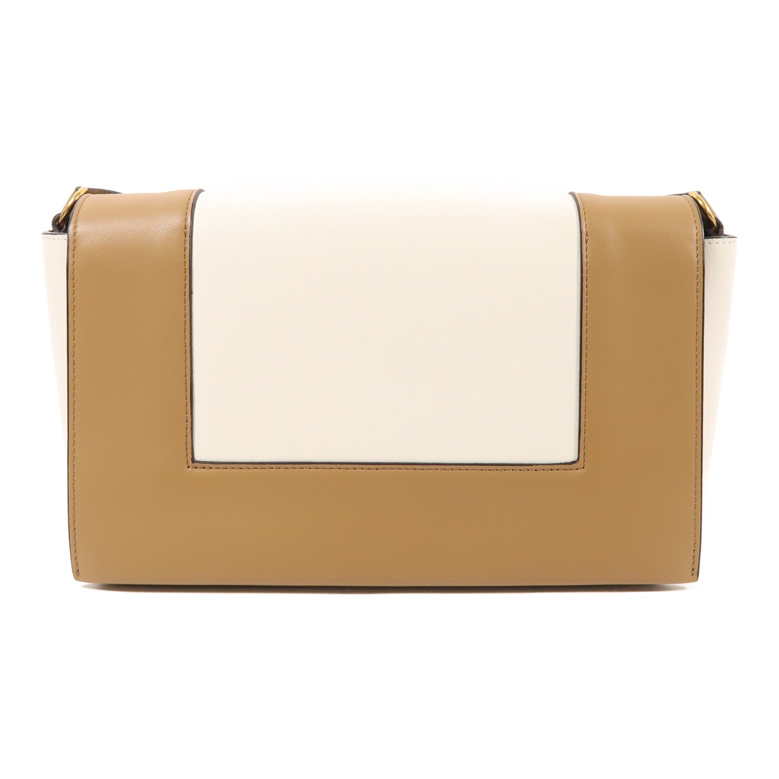 CELINE 牛皮皮革Frame金扣肩背袋