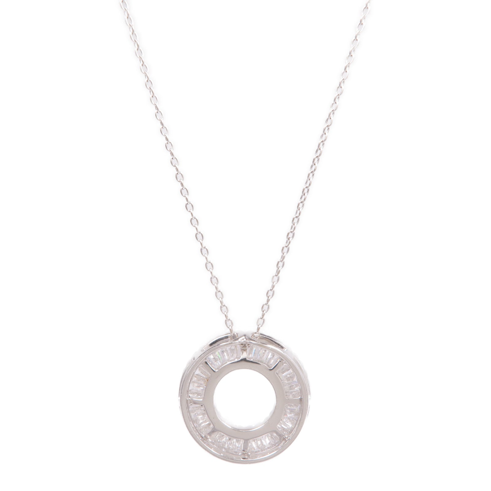 JEWELRY 18K白金Diamond Necklace鑽石項鍊