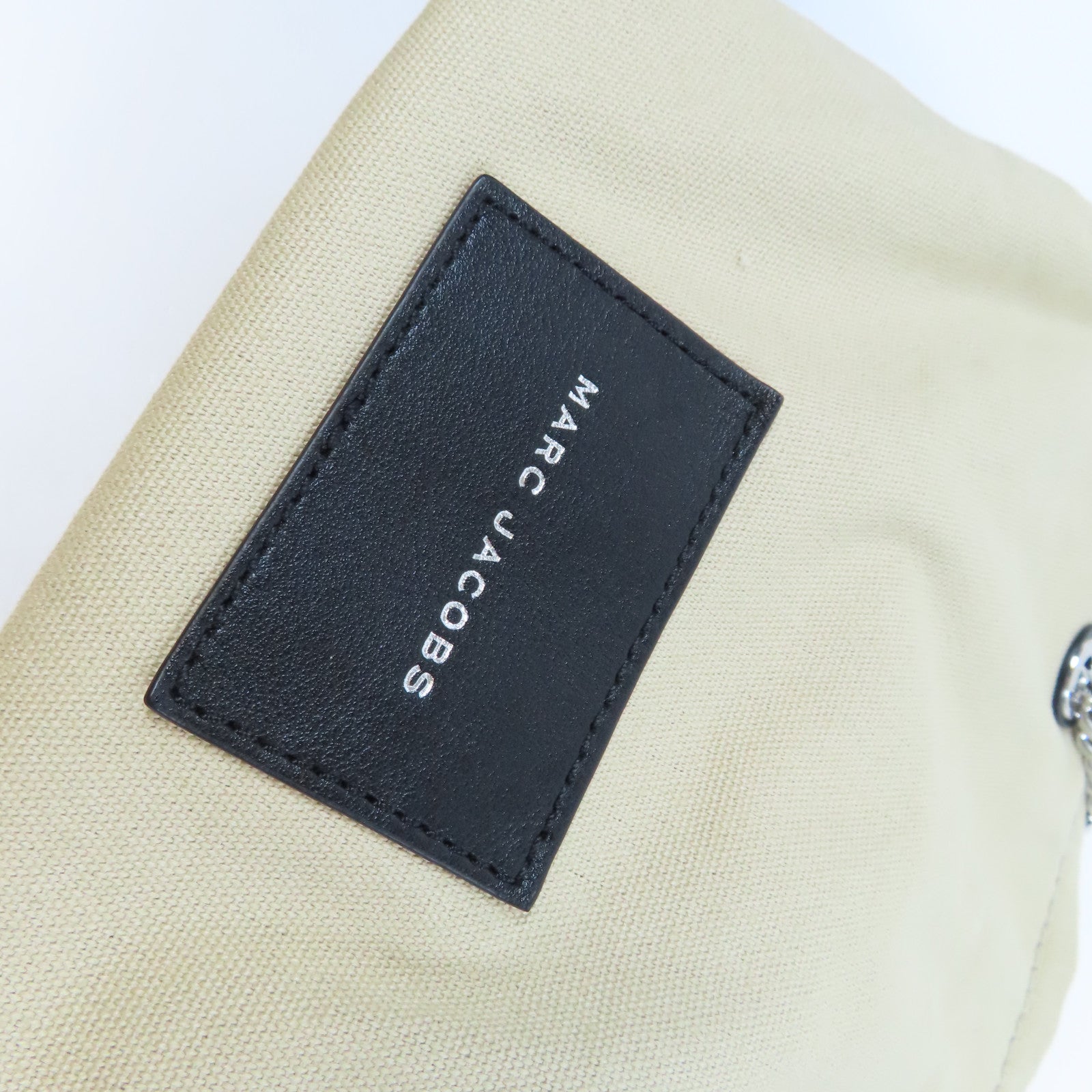 MARC JACOBS 【激減優惠】牛皮皮革2 Way Shoulder Bag銀扣手挽肩背兩用袋黑色