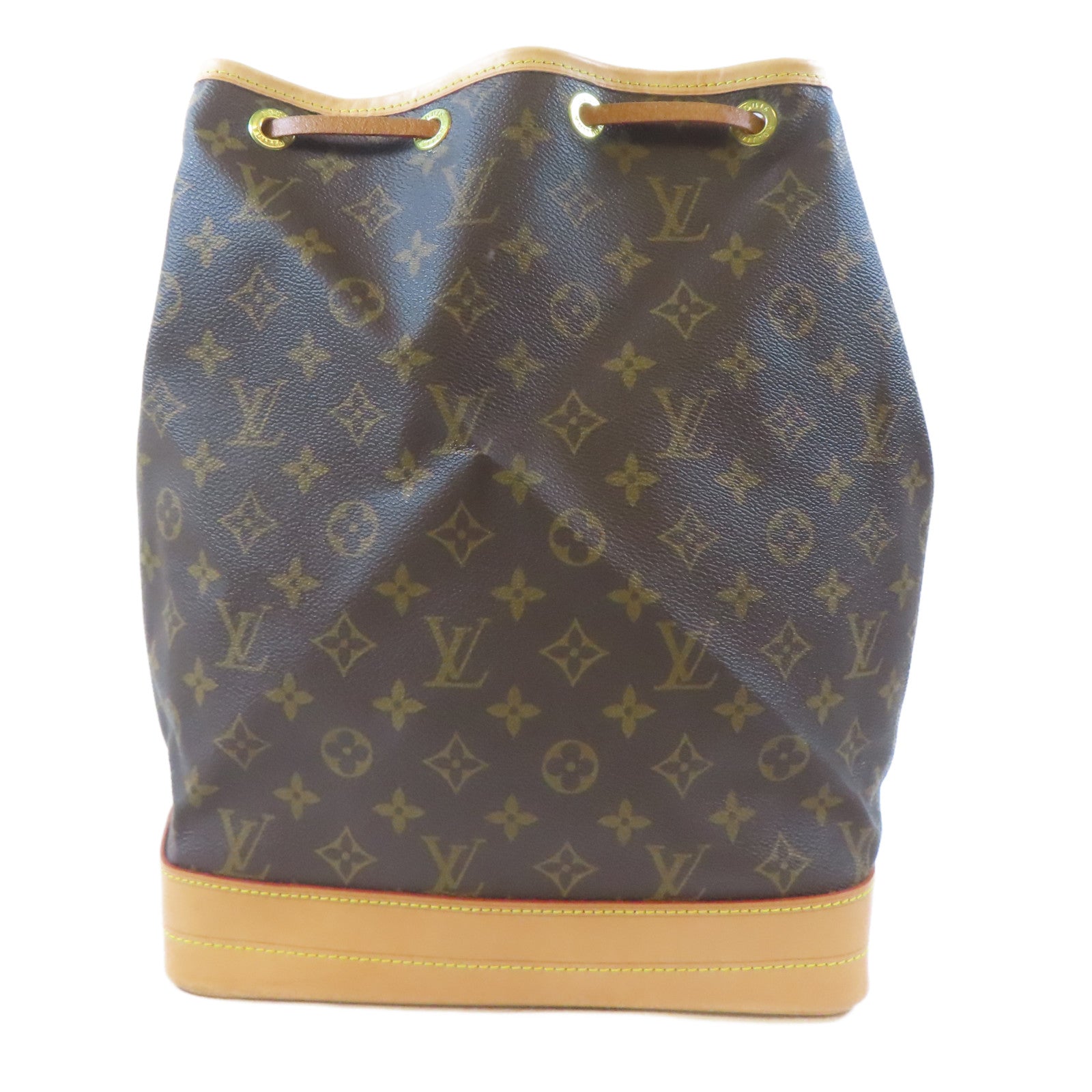 LOUIS VUITTON Monogram Noe Bucket Bag金扣肩背袋啡色