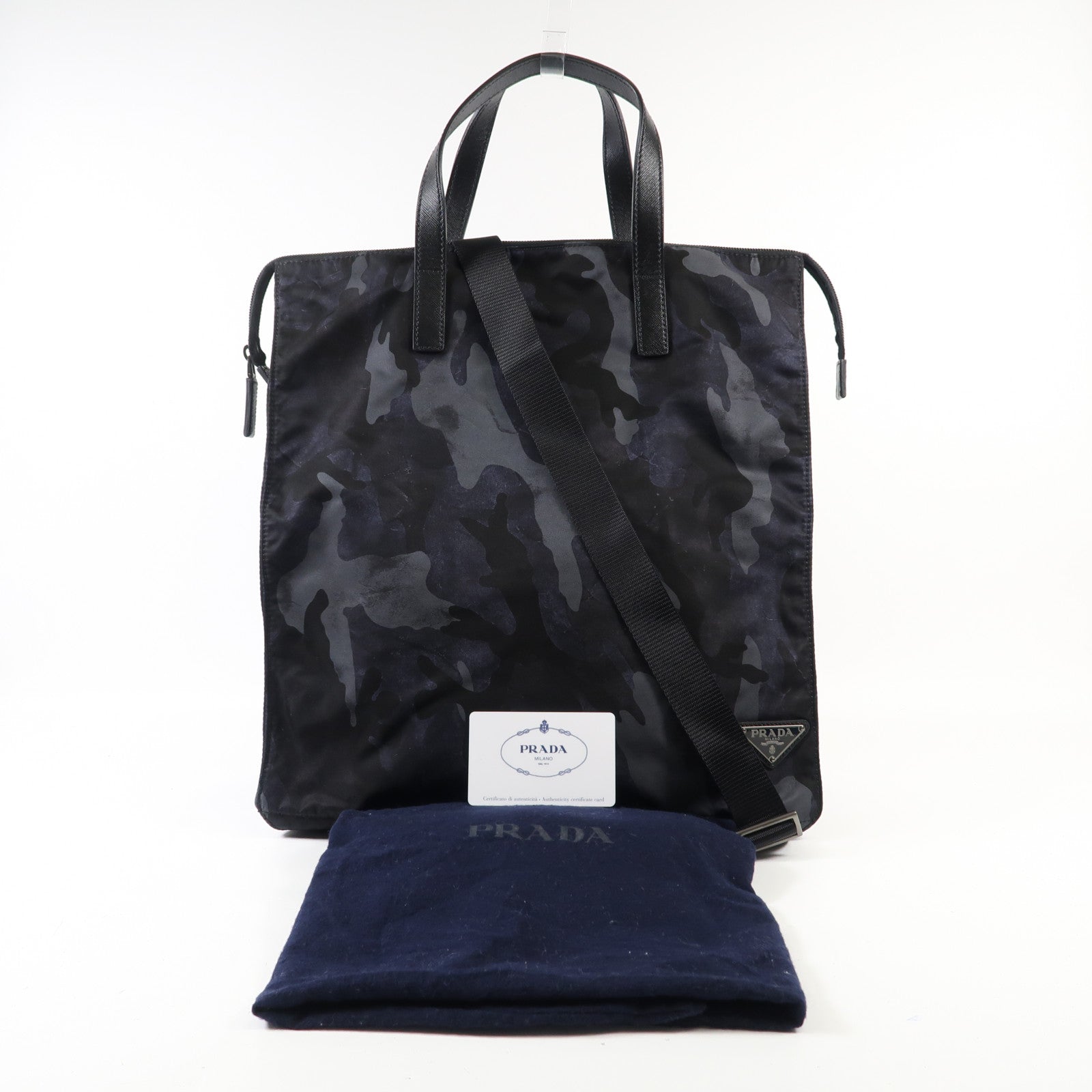PRADA 【激減優惠】尼龍2 Way Shoulder手挽肩背兩用袋