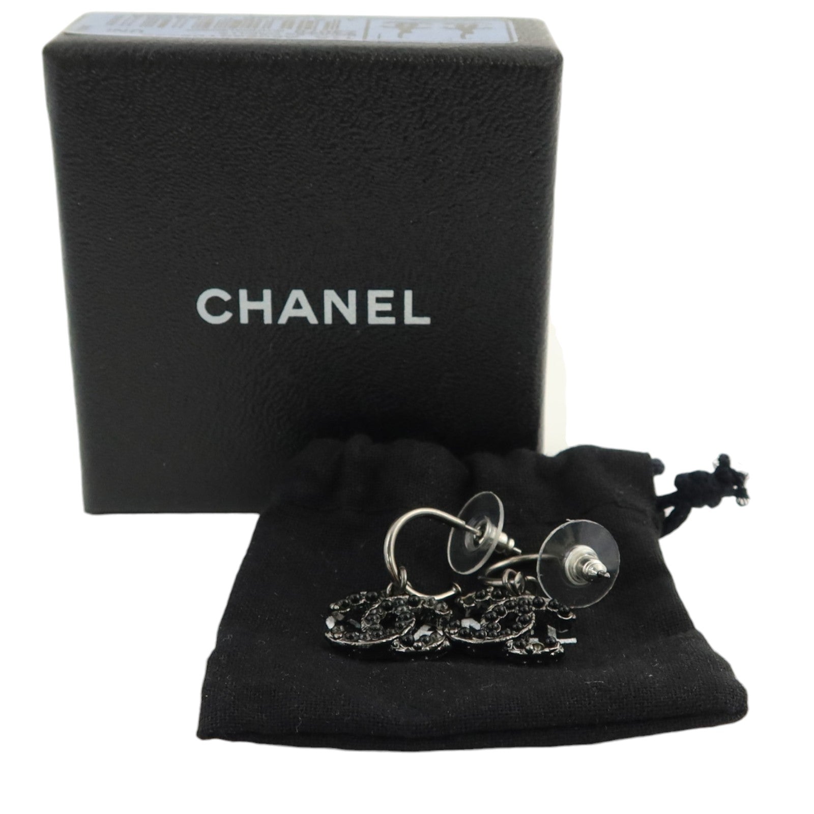 CHANEL 金屬CC Earrings耳環