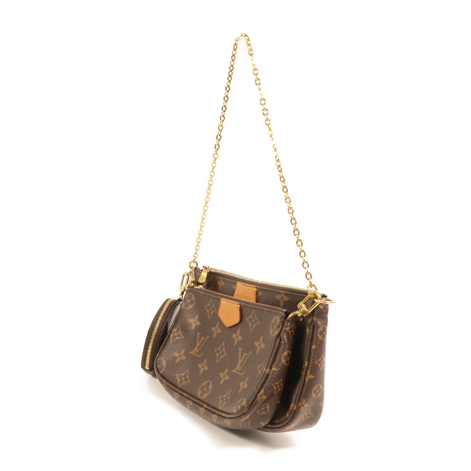LOUIS VUITTON Monogram Multi Pochette Accessoires金扣肩背袋
