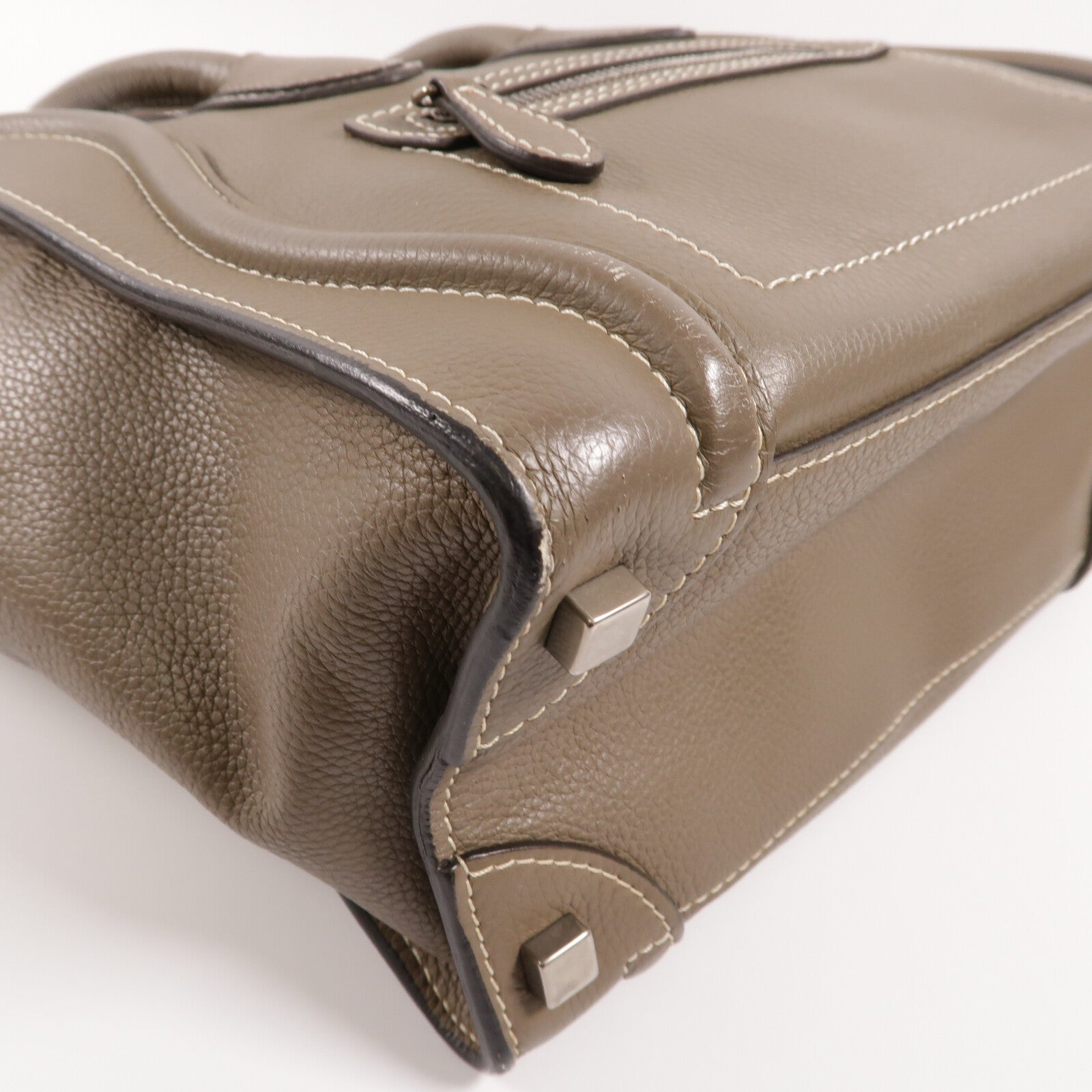 CELINE 牛皮皮革Mirco Luggage手挽袋