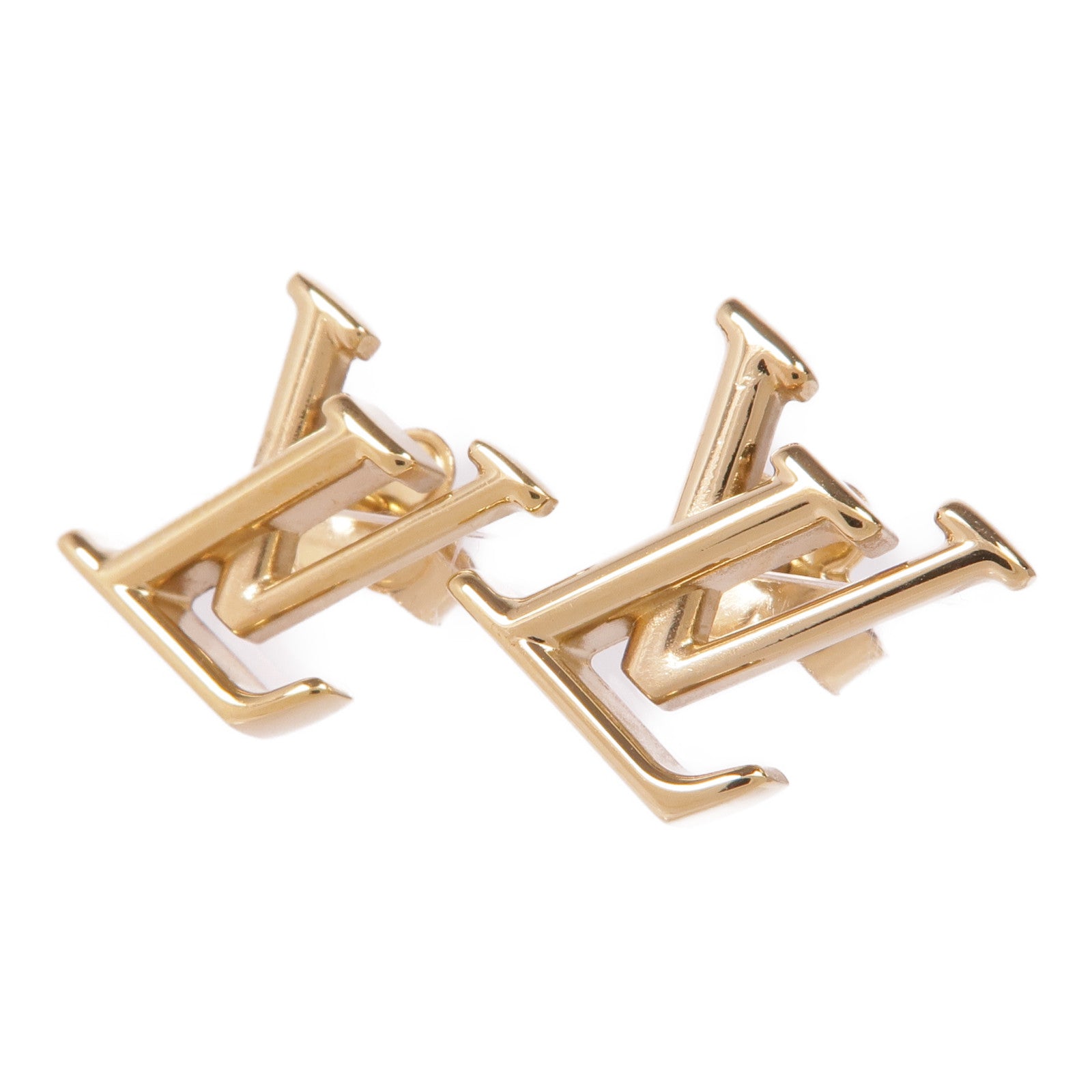 LOUIS VUITTON 金屬LV Iconic Earrings耳環