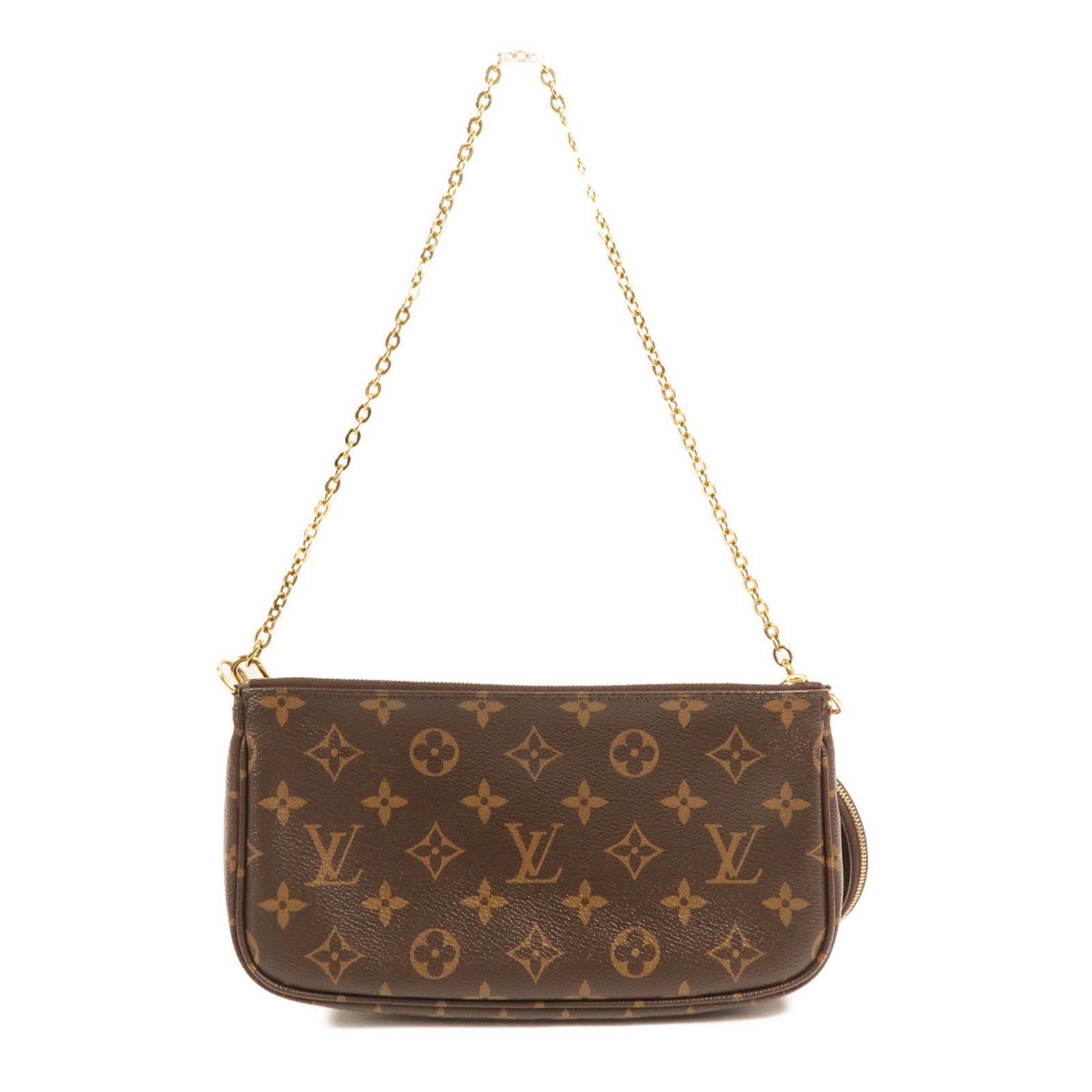 LOUIS VUITTON Monogram Multi Pochette Accessoires金扣肩背袋