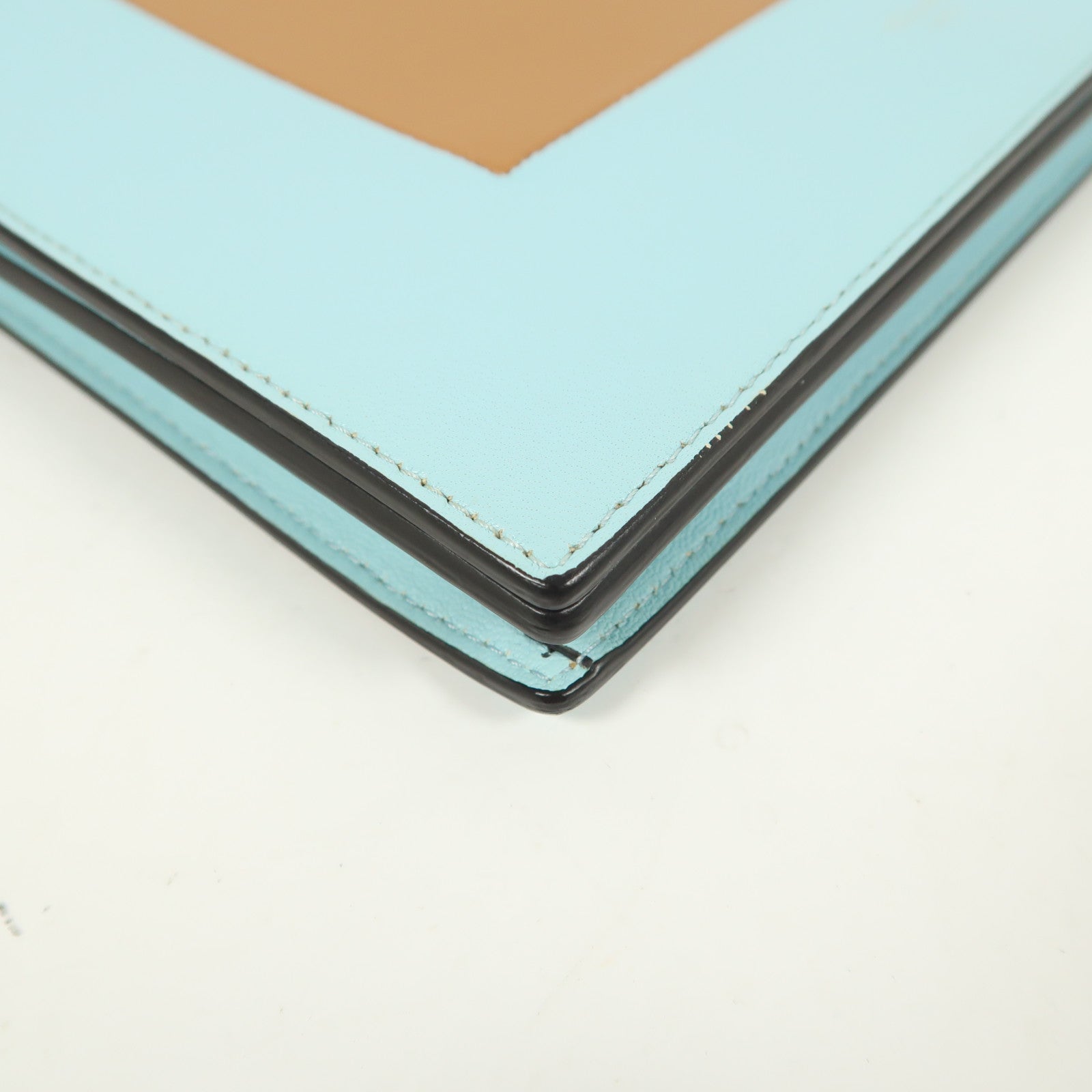 CELINE 【激減優惠】羊皮皮革Shoulder Bag銀扣鏈帶肩背袋